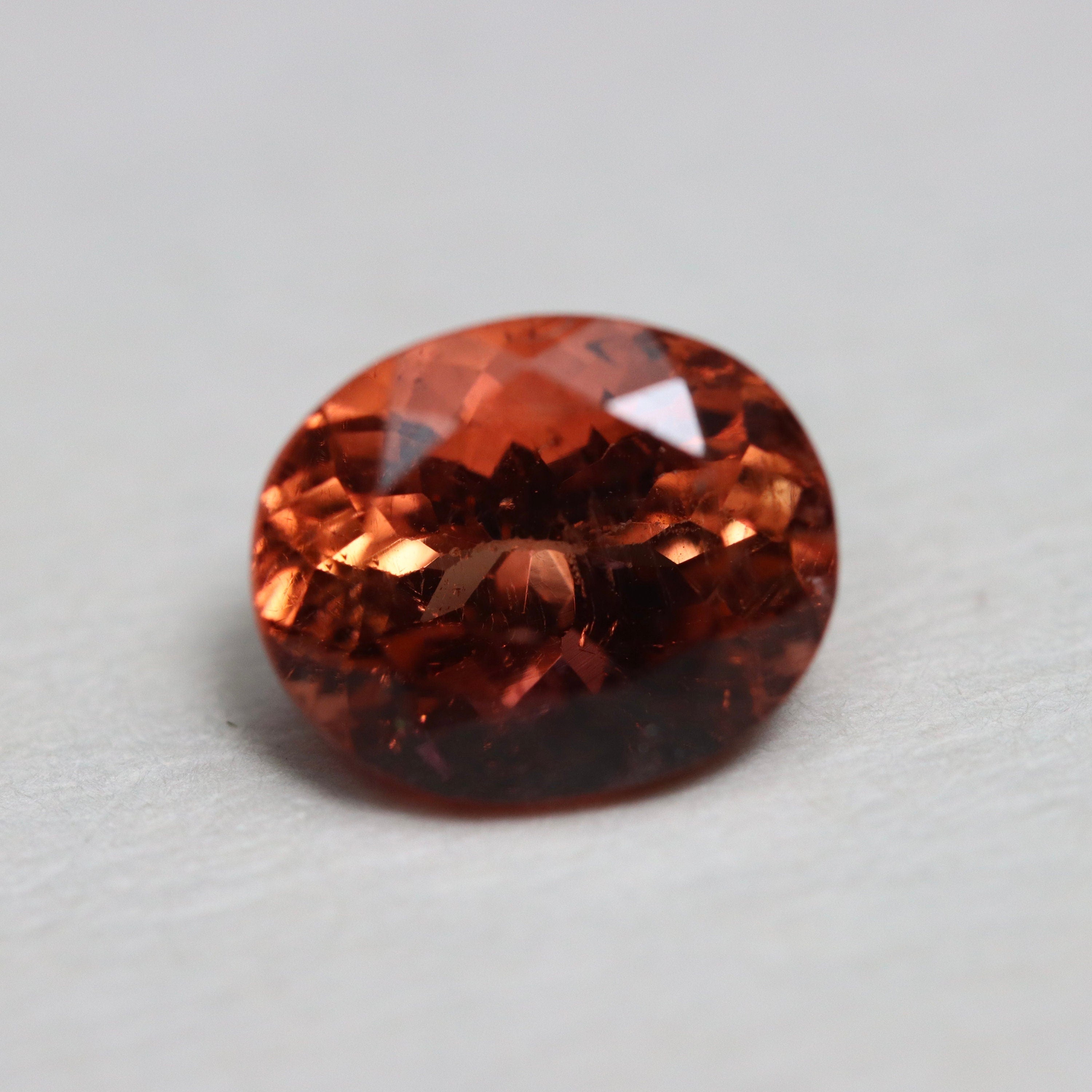 Faceted Rubellite Tourmaline Oval Cut |  Faceted Tourmaline Gem Loose Tourmaline Jewelry Cut Tourmaline Stone Faceted Gem Tourmaline Ring