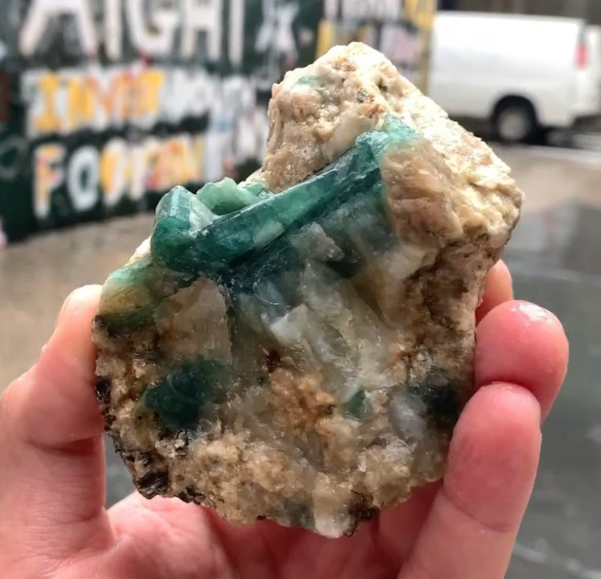 Natural Grandidierite Crystal | Extremely Rare Mineral Specimen from Southern Madagascar