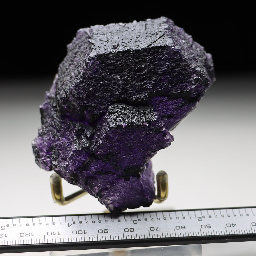 Italian Etched Octahedral Fluorite | Natural Fluorite Crystal Fluorite Gemstone Raw Fluorite Fluorite Healing Crystal Mineral Specimen