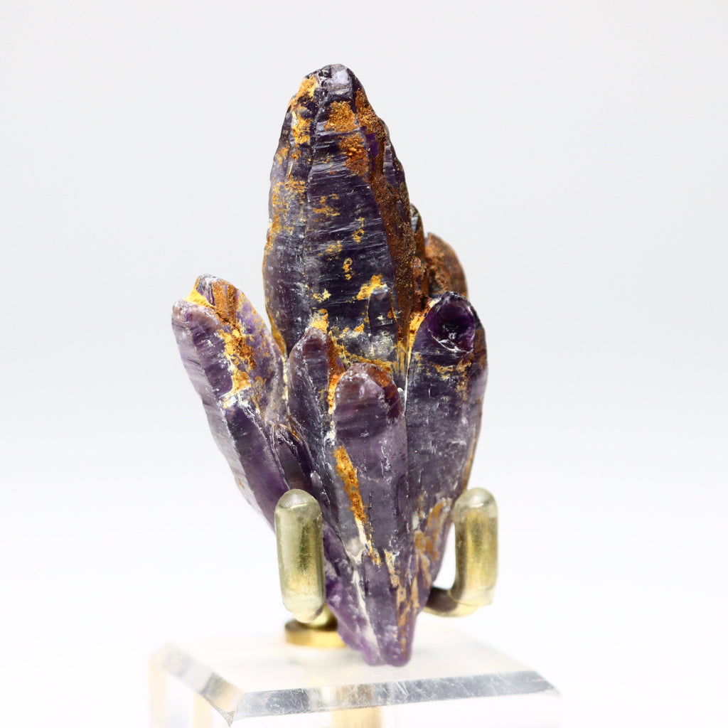 Natural Amethyst Crystal | Amethyst point, Phantom Amethyst Natural Amethyst Elestial Amethyst Amethyst Jewelry Wire Wrap Mineral Specimen