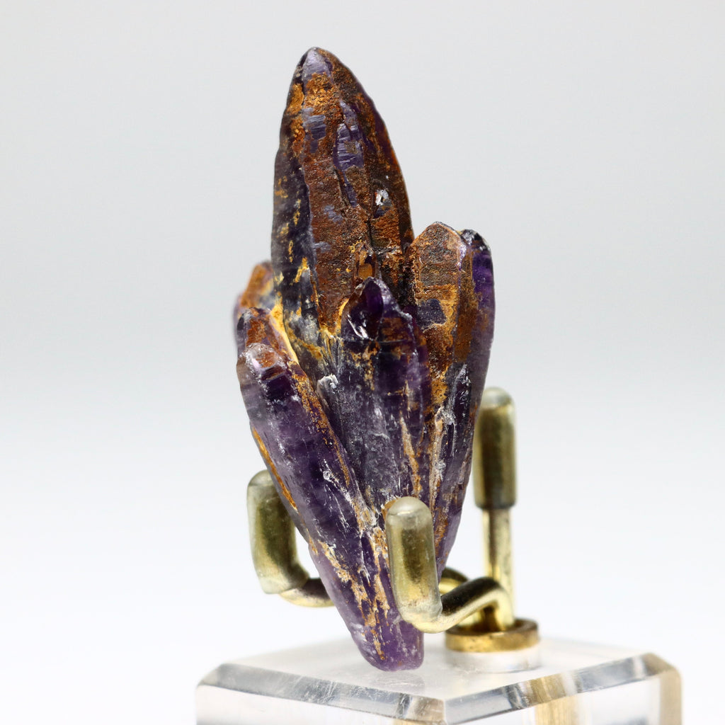Natural Amethyst Crystal | Amethyst point, Phantom Amethyst Natural Amethyst Elestial Amethyst Amethyst Jewelry Wire Wrap Mineral Specimen