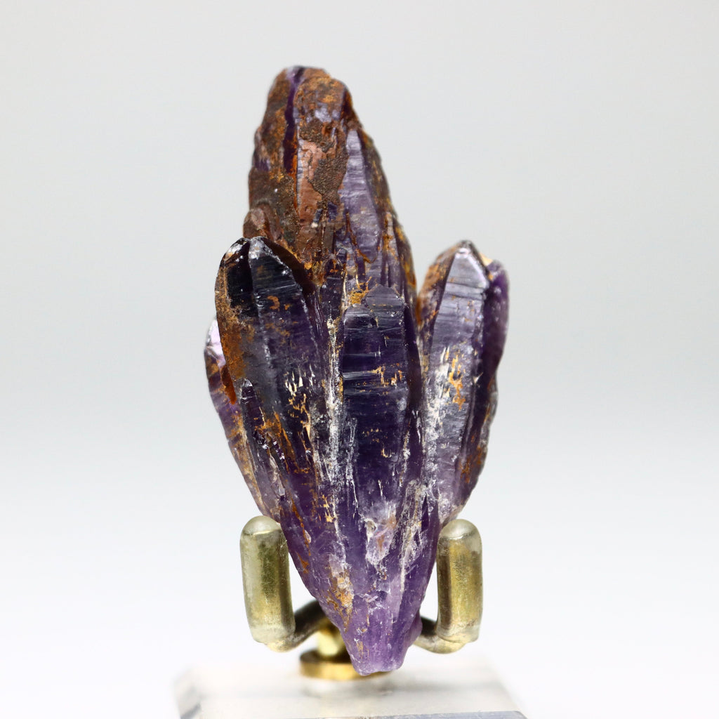 Natural Amethyst Crystal | Amethyst point, Phantom Amethyst Natural Amethyst Elestial Amethyst Amethyst Jewelry Wire Wrap Mineral Specimen