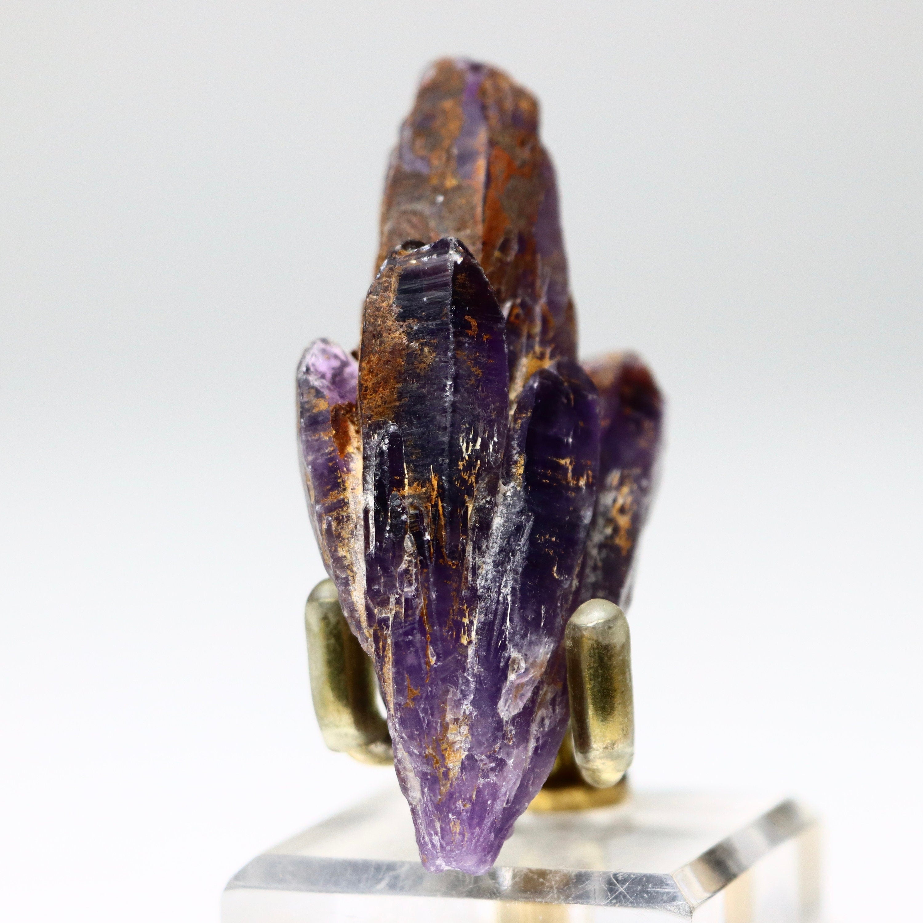 Natural Amethyst Crystal | Amethyst point, Phantom Amethyst Natural Amethyst Elestial Amethyst Amethyst Jewelry Wire Wrap Mineral Specimen