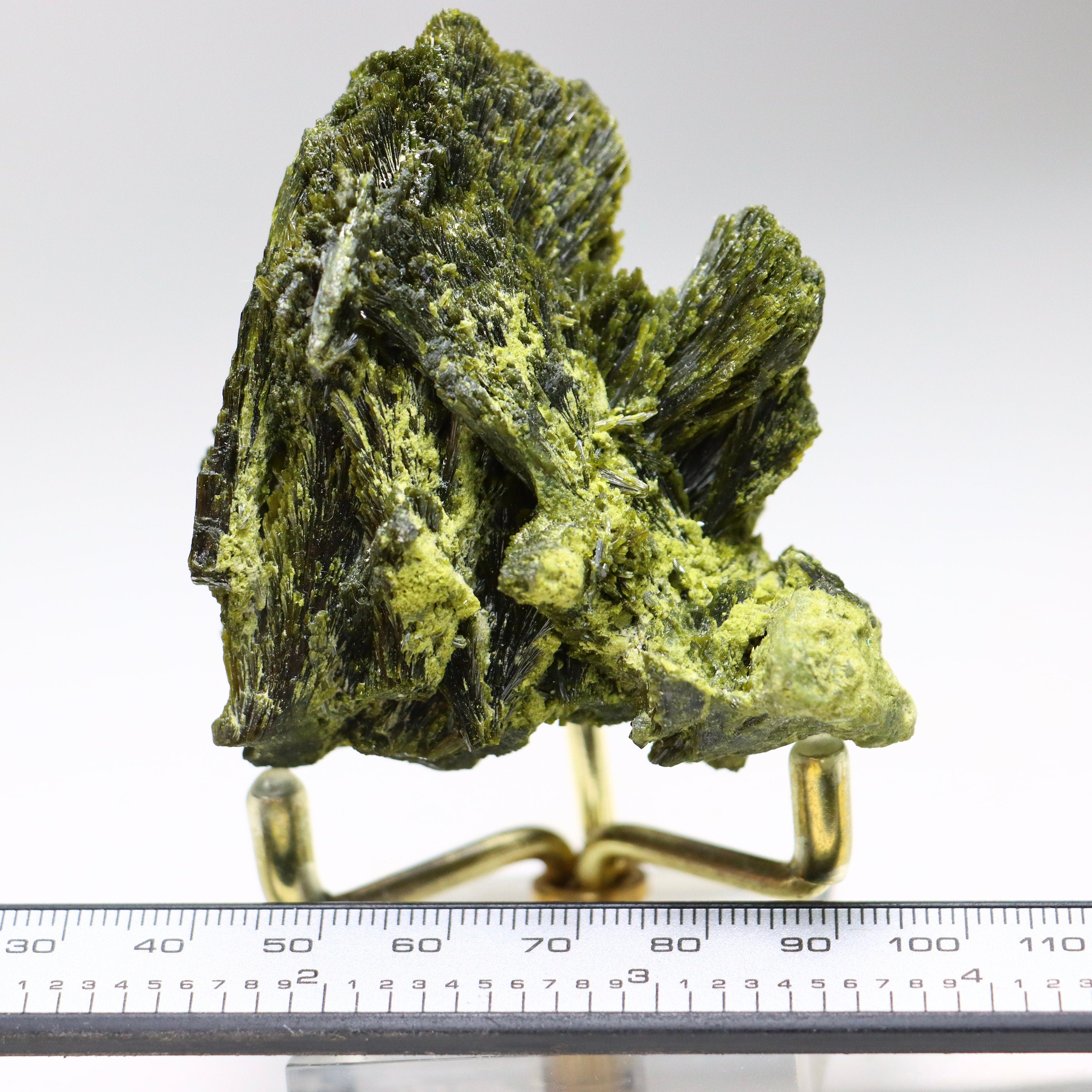 Natural Epidote Fan | Rare Mineral Specimen Rare Crystal Collection Natural Mineral Collection