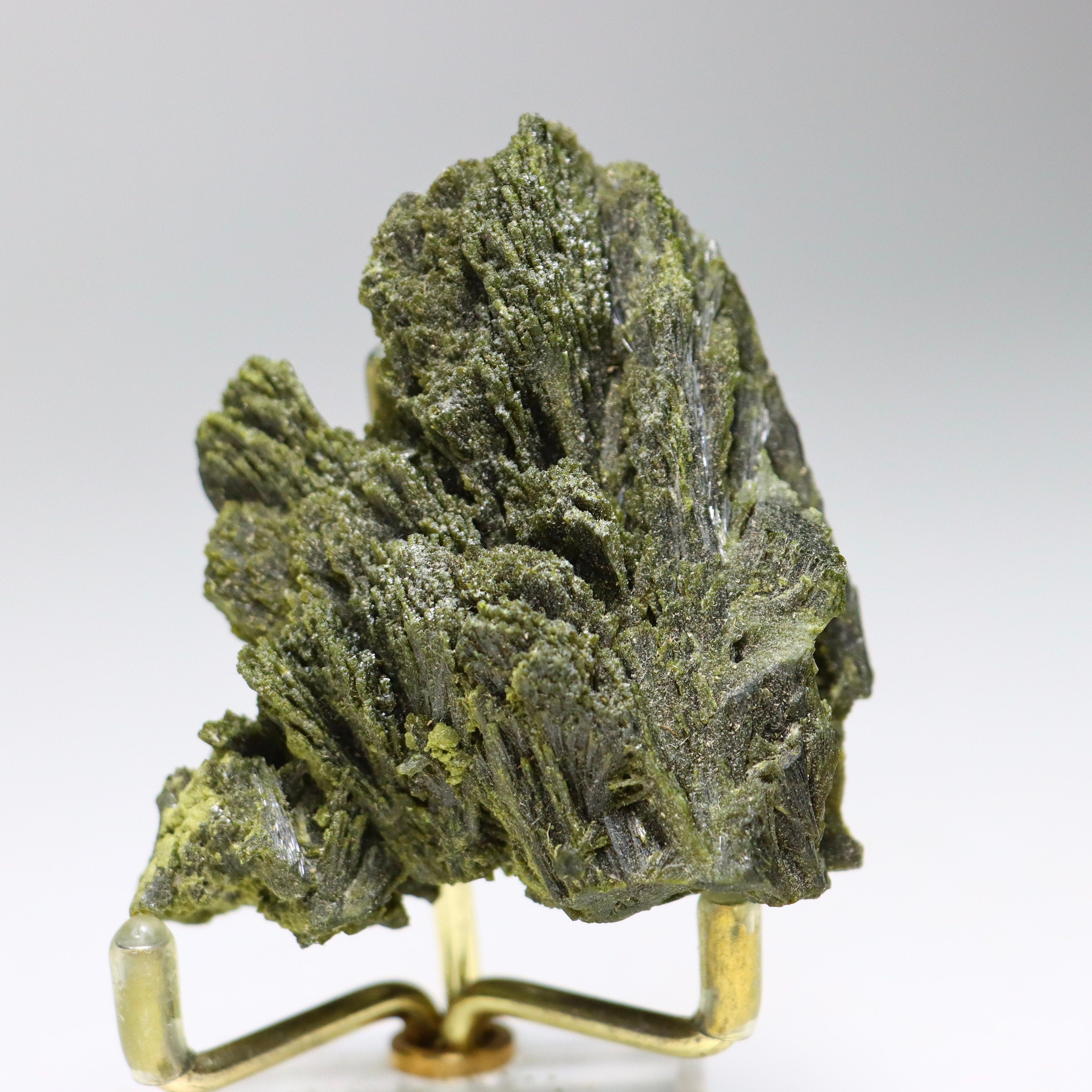 Natural Epidote Fan | Rare Mineral Specimen Rare Crystal Collection Natural Mineral Collection