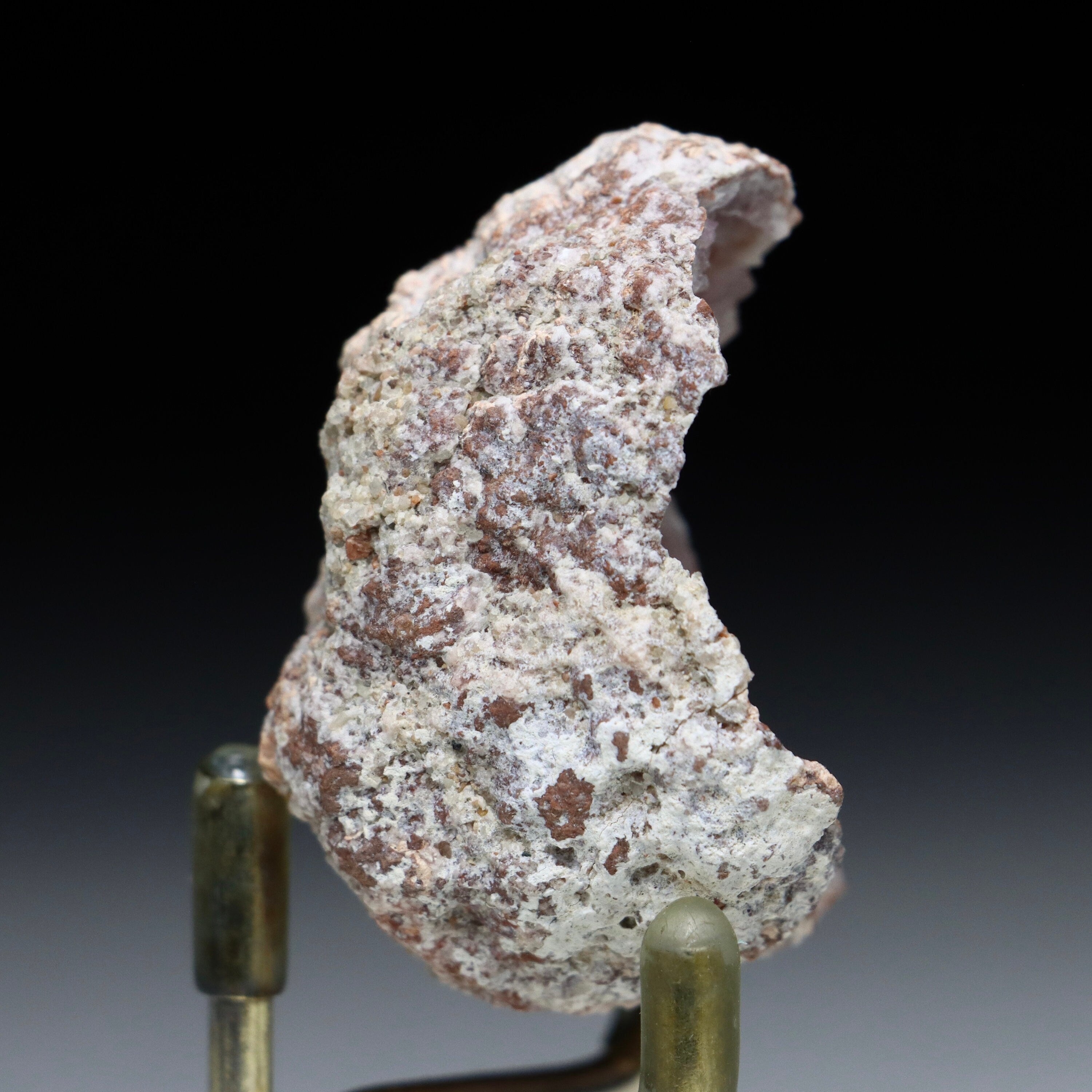 Pink Amethyst w/ Hematite Geode | Natural Amethyst Cluster Raw Crystal Specimen Amethyst Quartz Crystal Healing Crystal Geode Quartz Geode