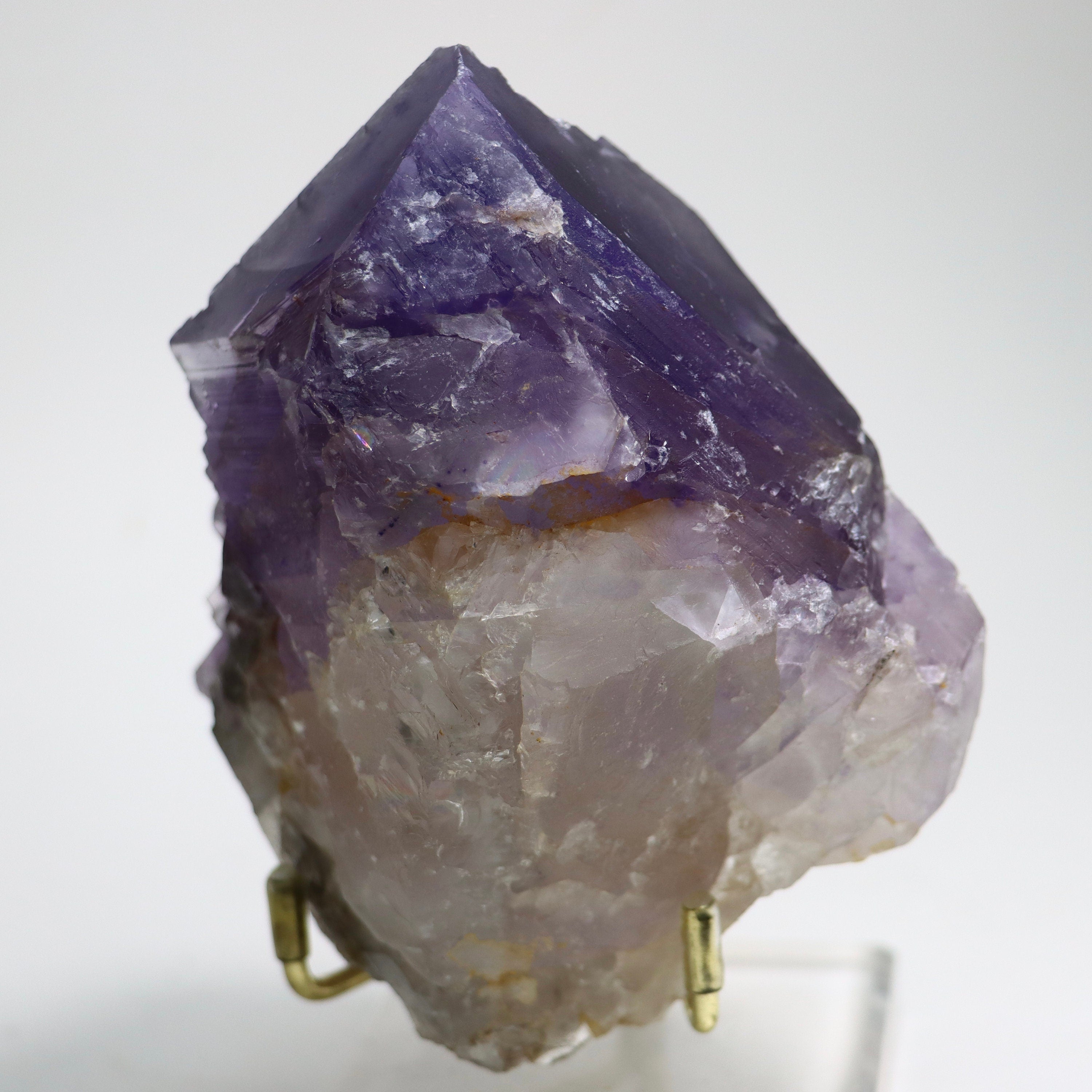 Purple Illinois Fluorite / Illinois Fluorite Crystal | Raw Flourite Stone | Mineral Specimen | Healing Crystal  Crystal Grid  Fluorite Cube