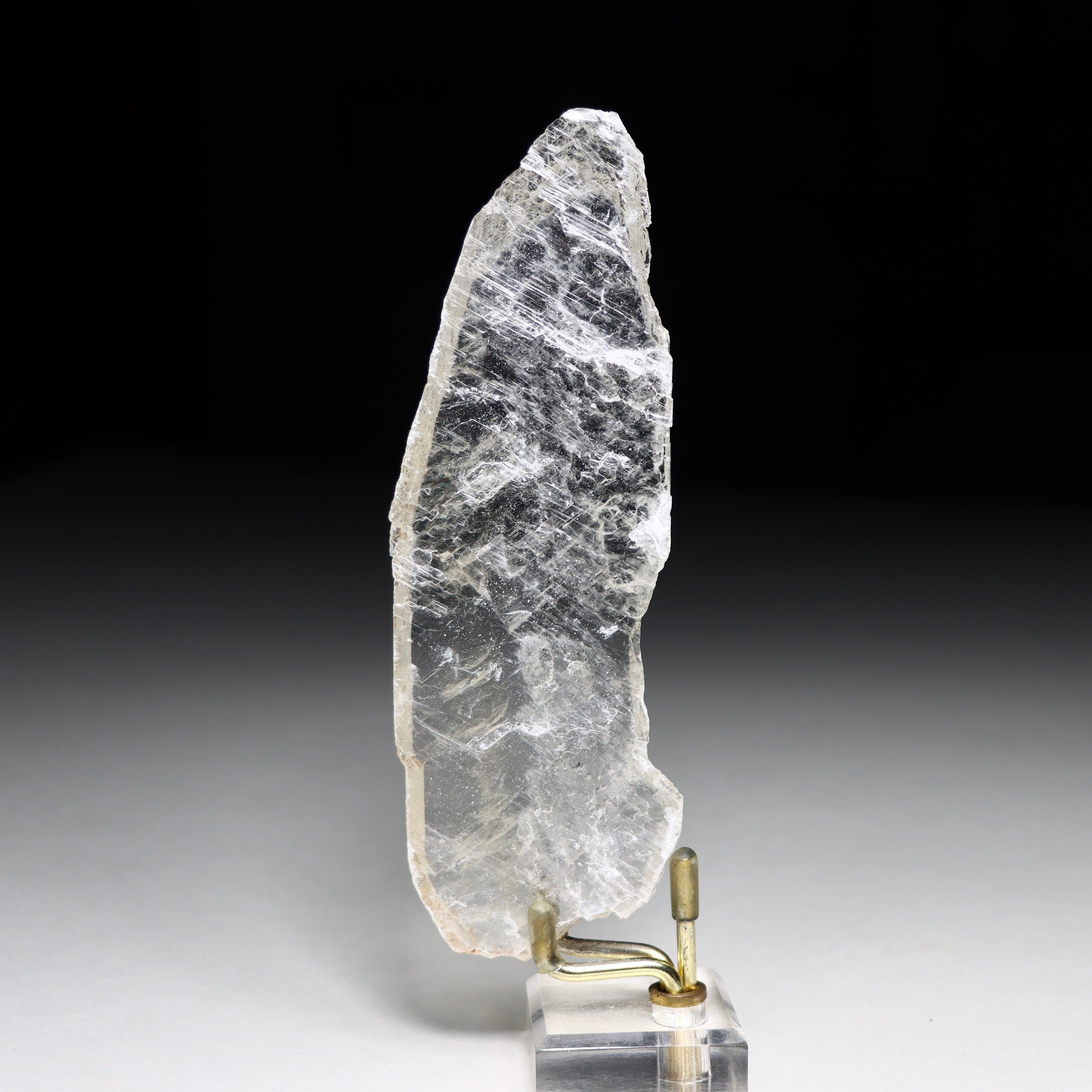 Utah Selenite Plate | Natural Mineral Specimen Rare Crystal Rare Mineral Rare Crystal  Gemstone Healing Crystal Collection