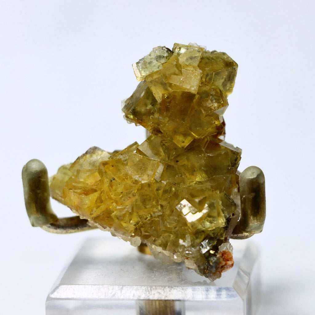 Yellow Fluorite w Barite & Dolomite | Fluorite Cluster Fluorite Crystal Purple Fluorite Natural Fluorite Cubic Fluorite Healing Crystal