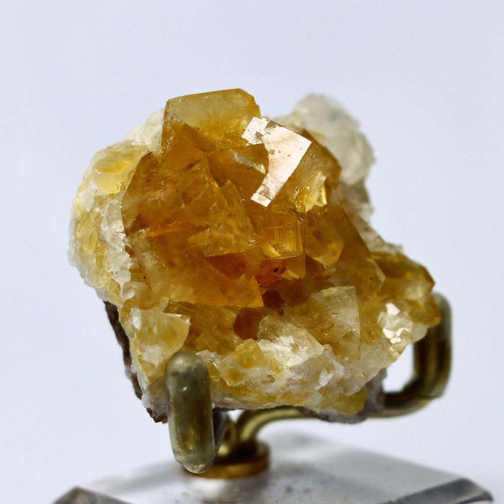 Yellow Fluorite w Calcite | Fluorite Cluster Fluorite Crystal Purple Fluorite Natural Fluorite Cubic Fluorite Healing Crystal