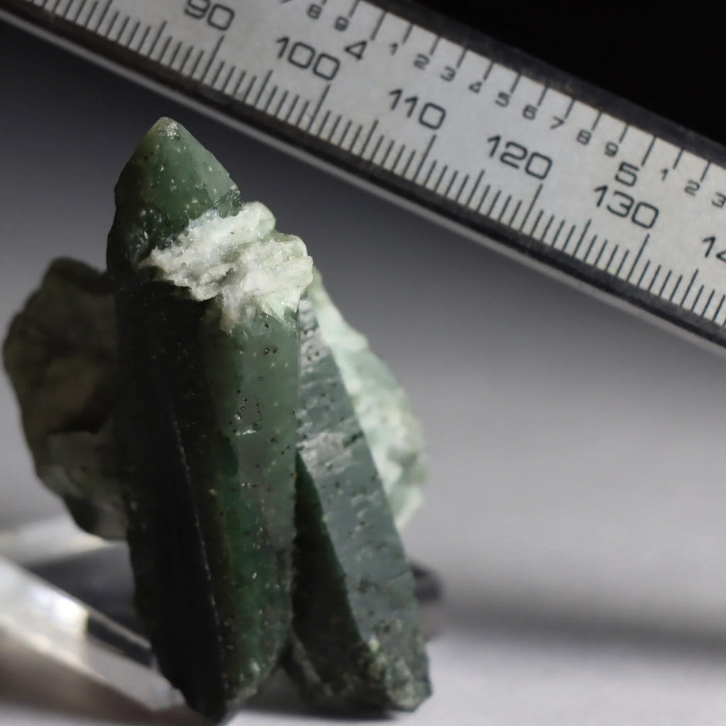 Hedenbergite in Quartz | Natural Quartz Mineral Specimen