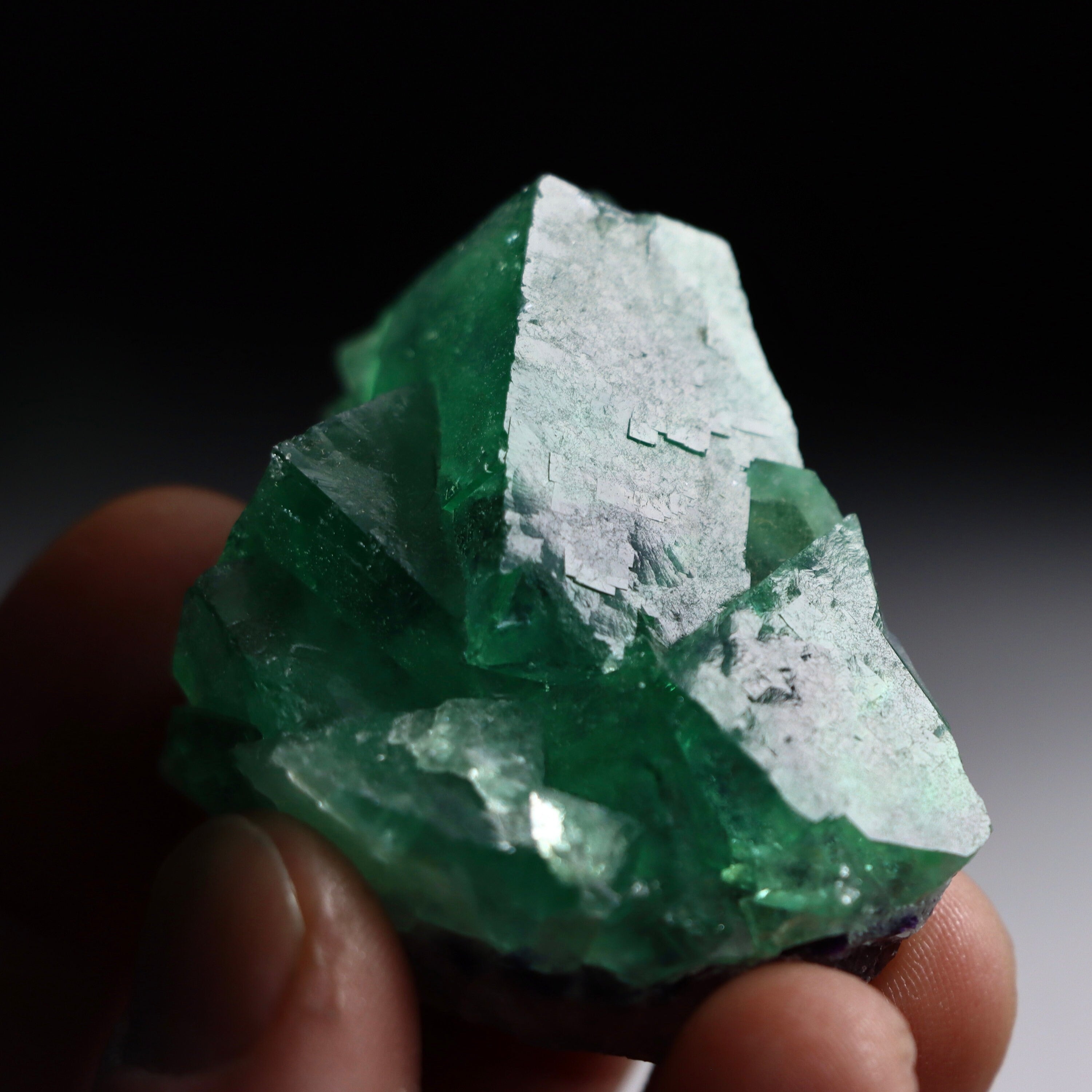 Green & Purple Phantom Fluorite | Yindu Inner Mongolia