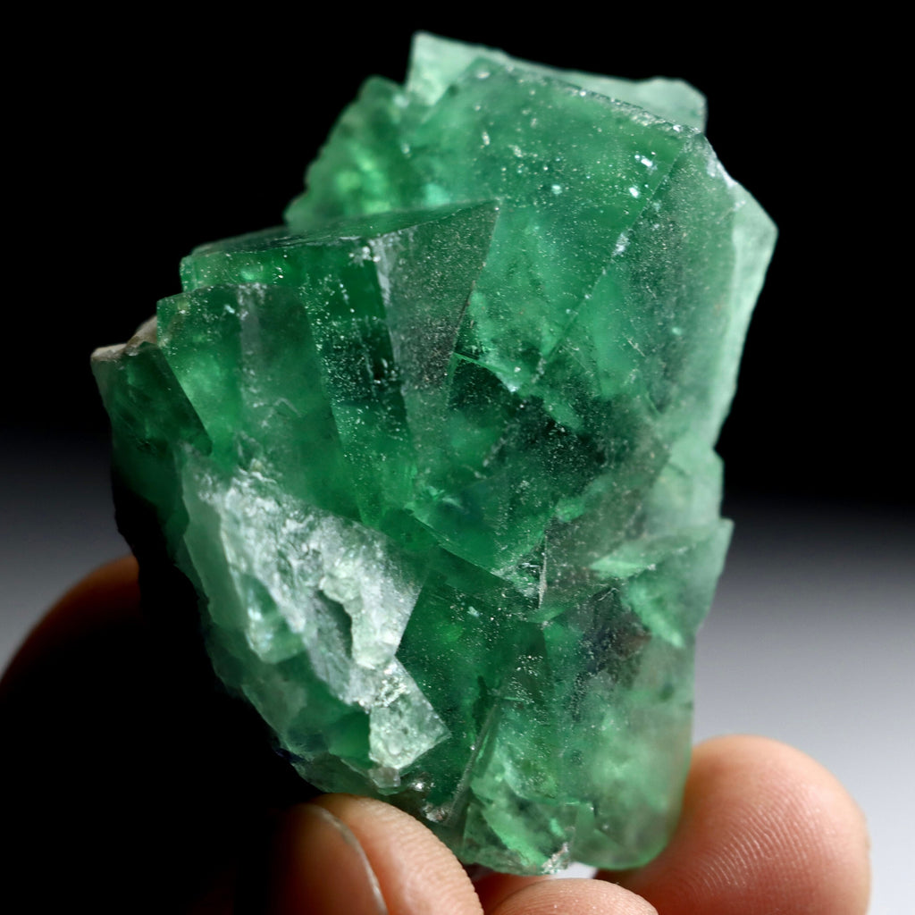 Green & Purple Phantom Fluorite | Yindu Inner Mongolia