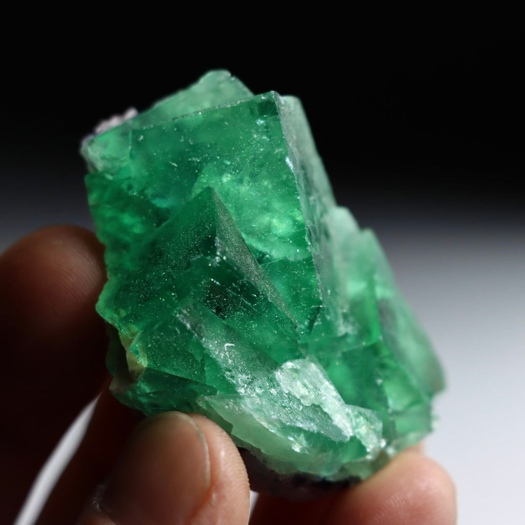 Green & Purple Phantom Fluorite | Chinese Fluorite Crystal