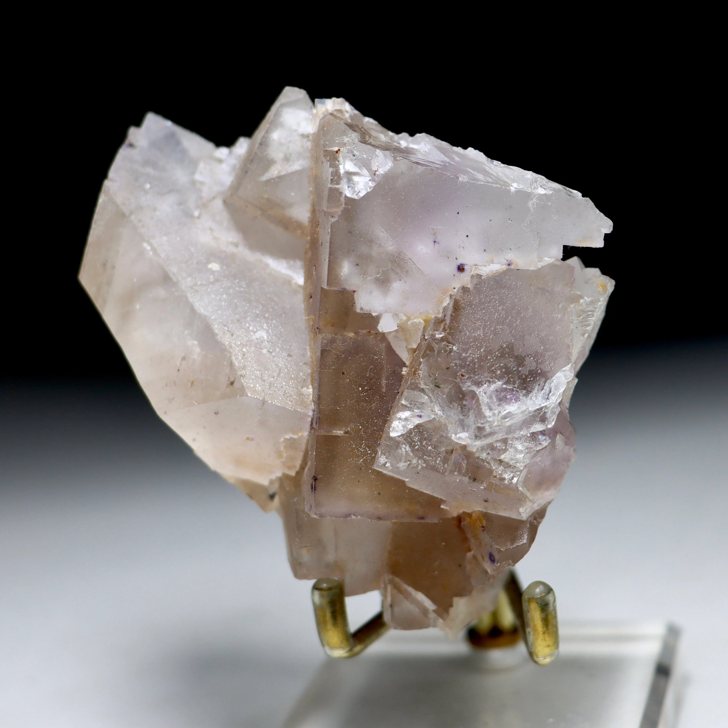 White Illinois Fluorite Cube | Natural Fluorite Crystal Mineral Specimen