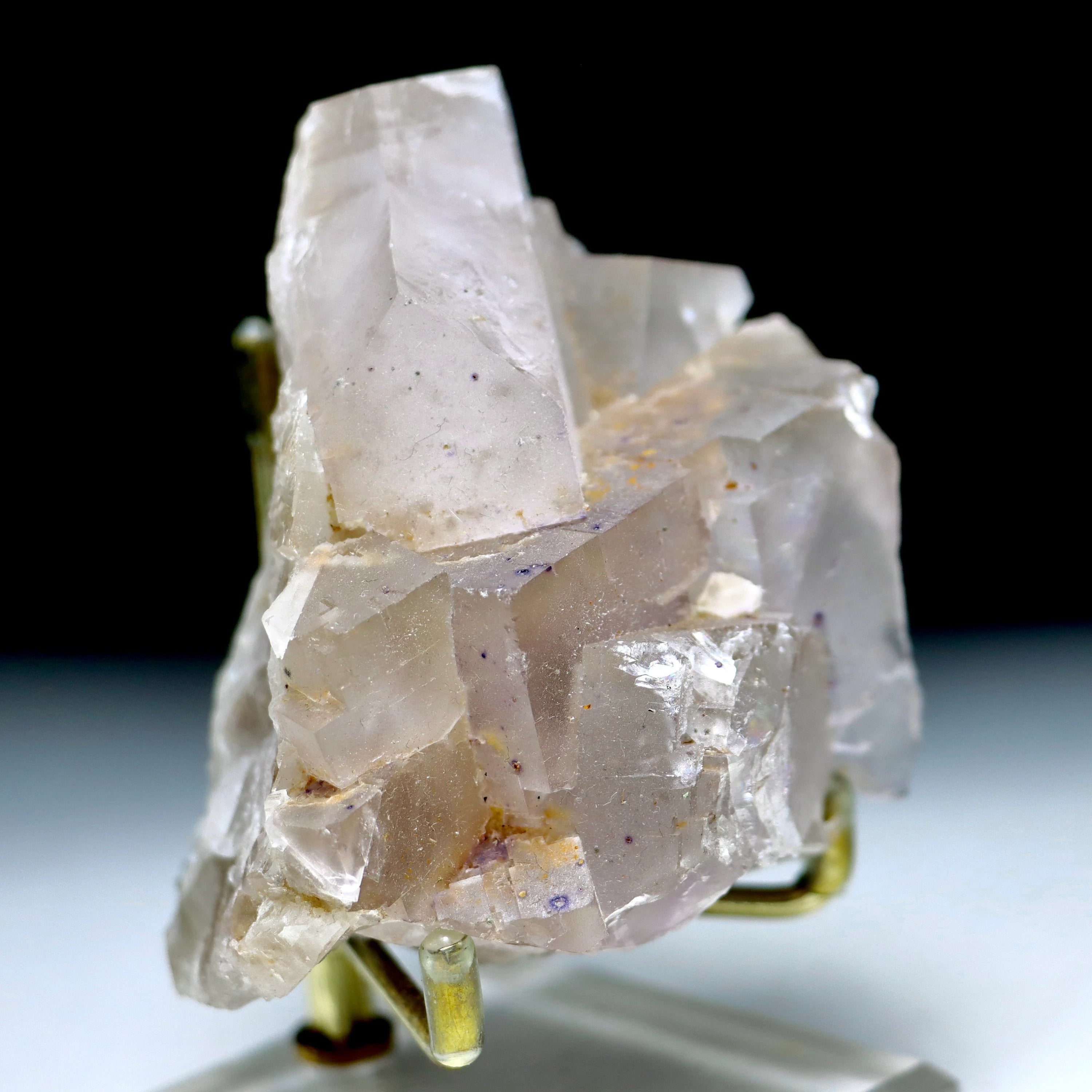 White Illinois Fluorite Cube | Natural Fluorite Crystal Mineral Specimen