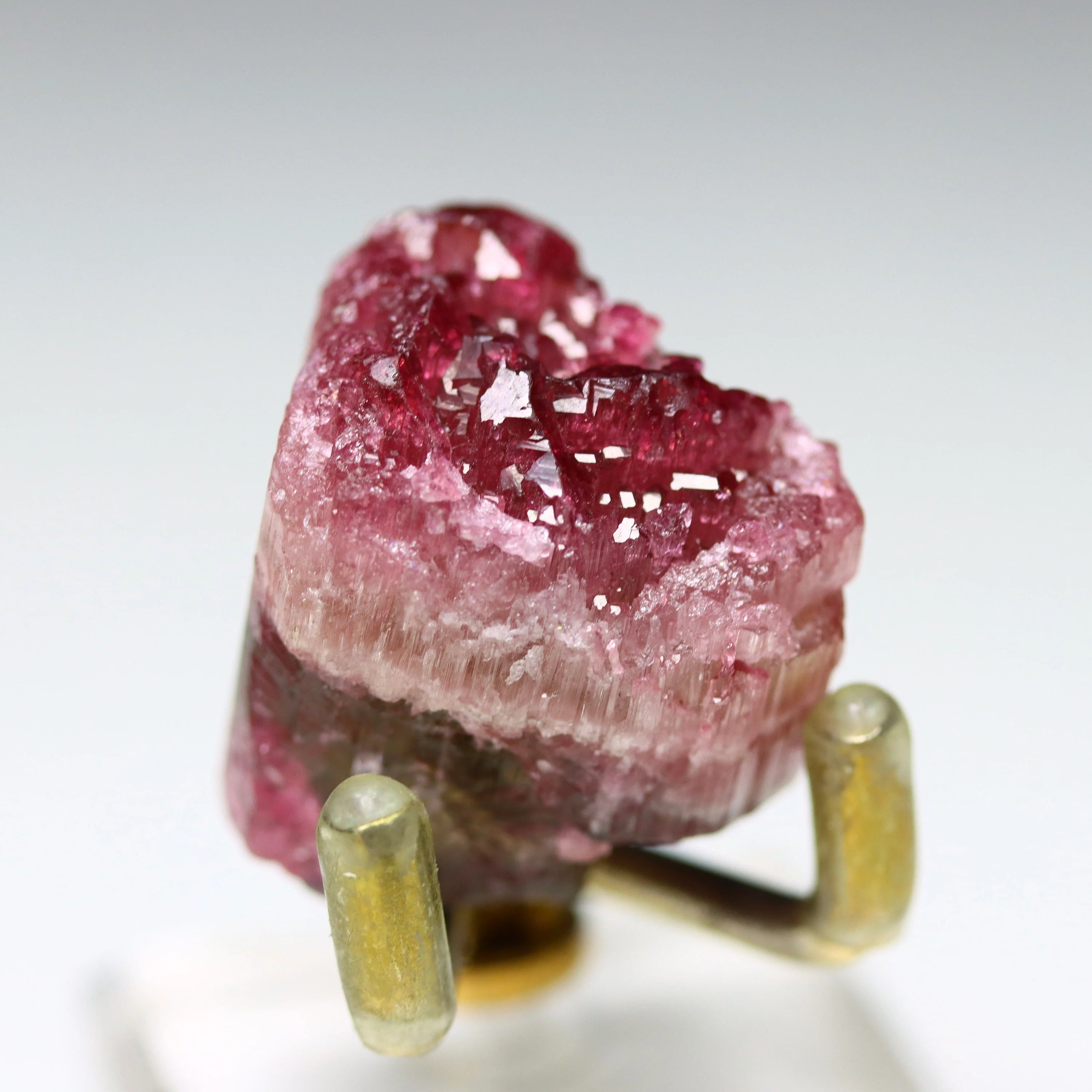 Rubellite Tourmaline Crystal | Bicolor Tourmaline
