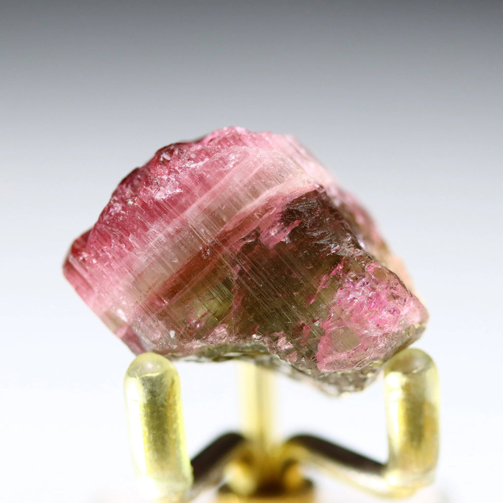 Rubellite Tourmaline Crystal | Bicolor Tourmaline