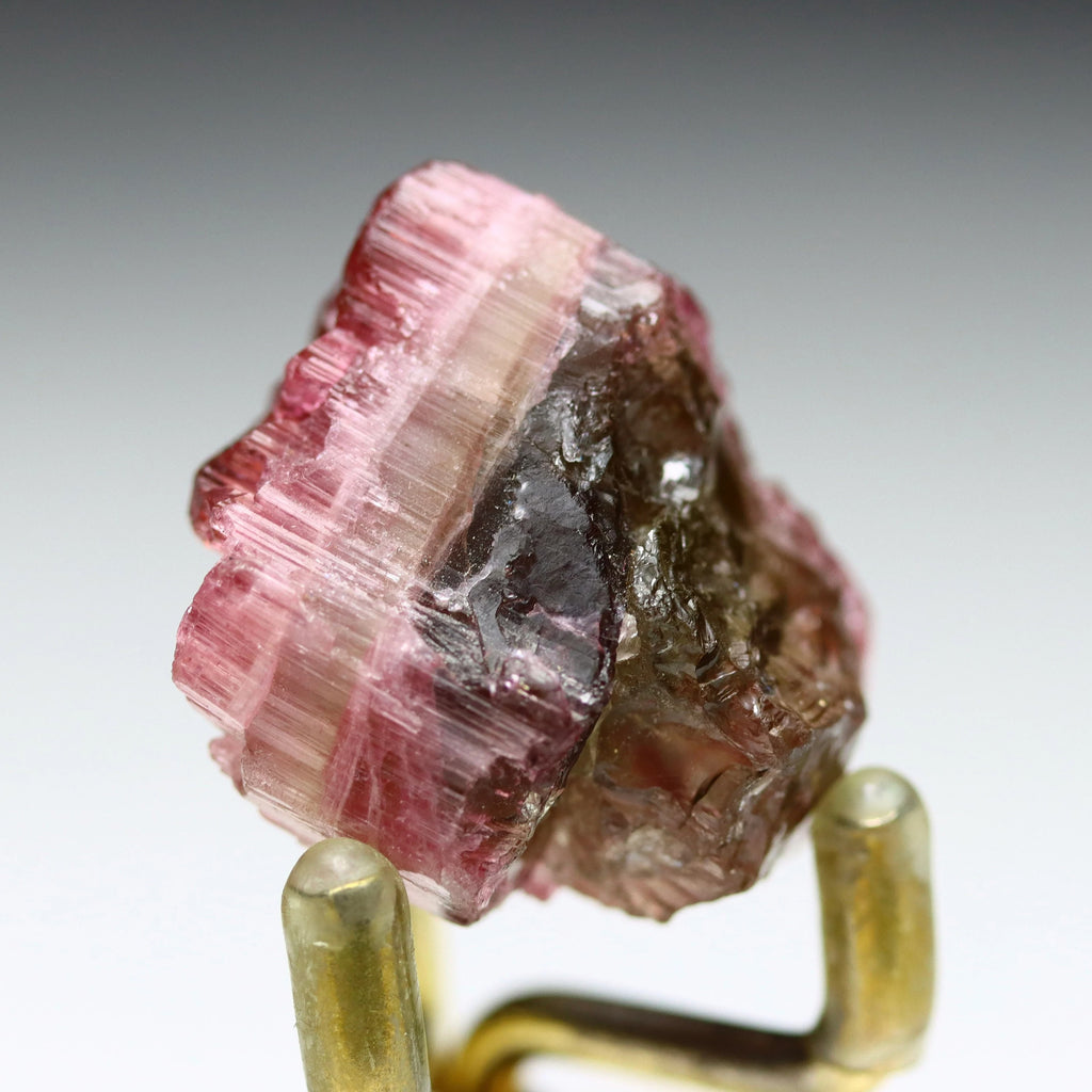 Rubellite Tourmaline Crystal | Bicolor Tourmaline