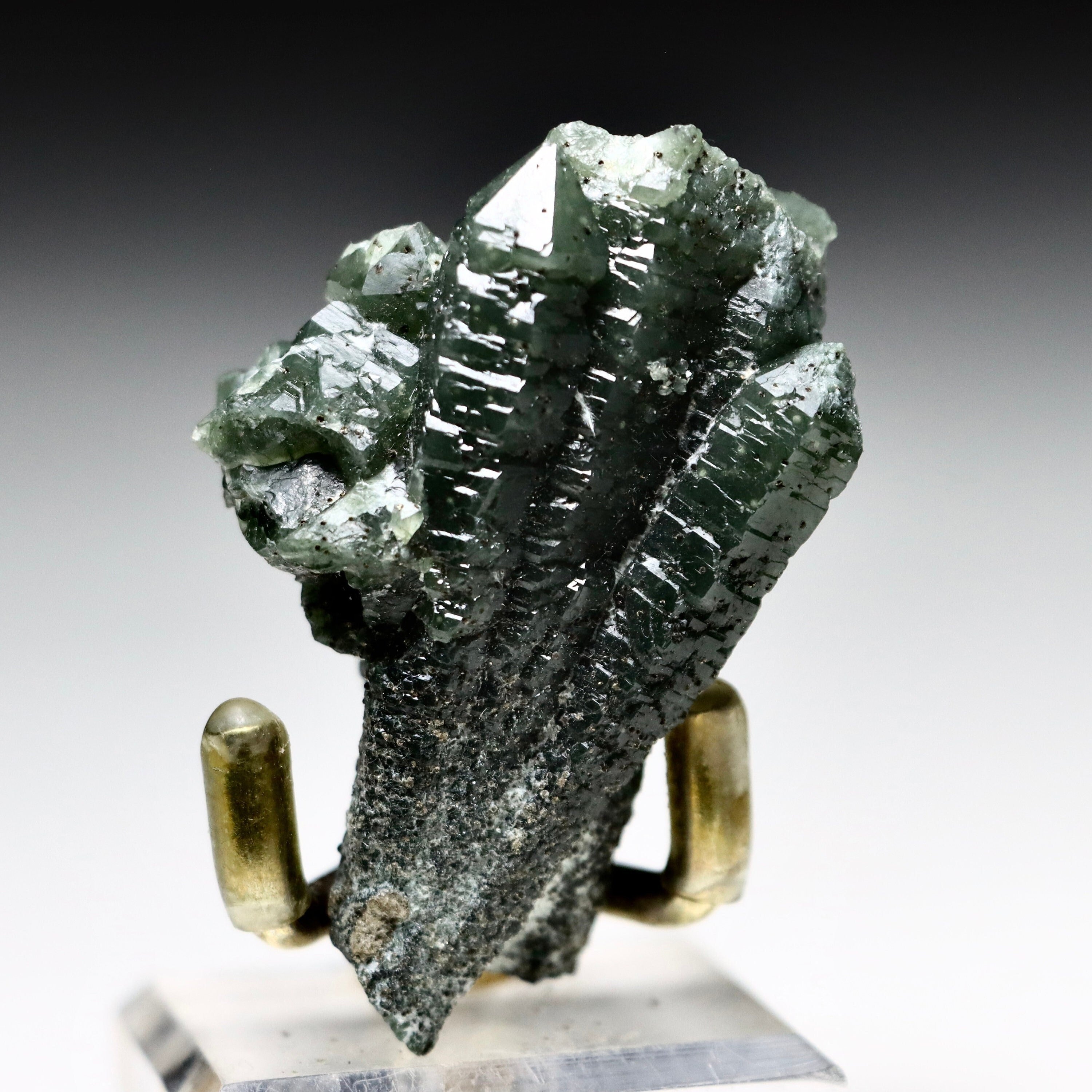 Hedenbergite in Quartz | Inner Mongolia