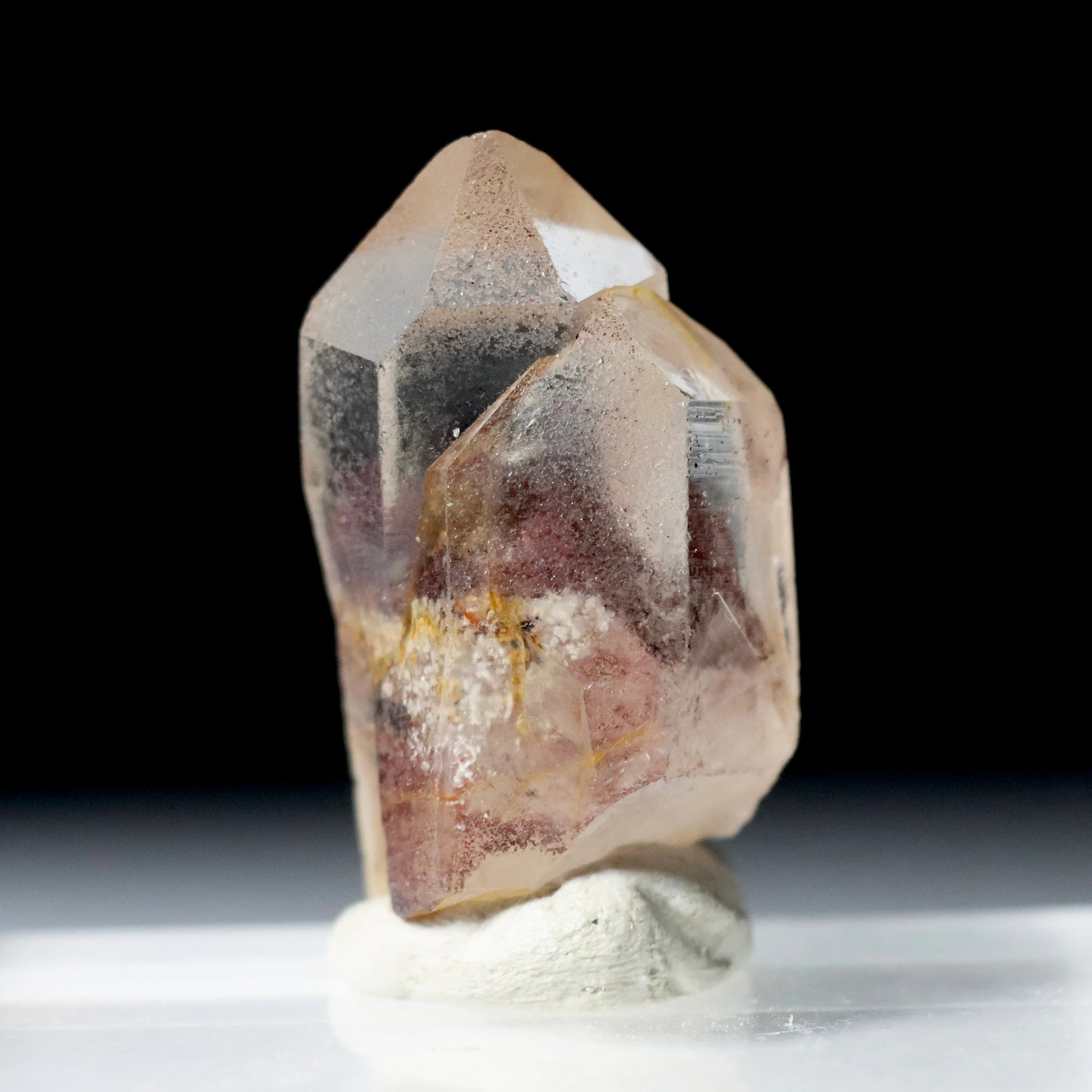 Hematite Phantom Quartz | Tamil Nadu India