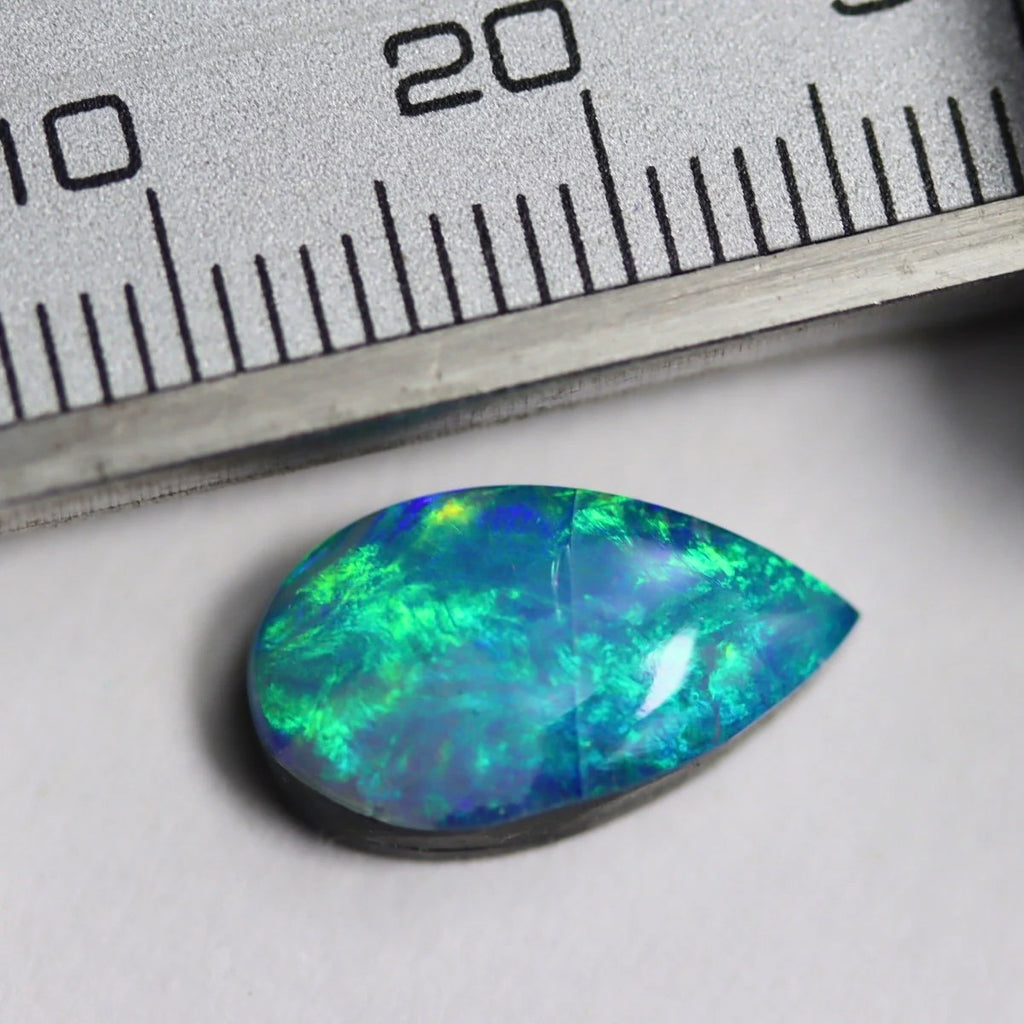 Australian Black Opal Doublet | Lightning Ridge