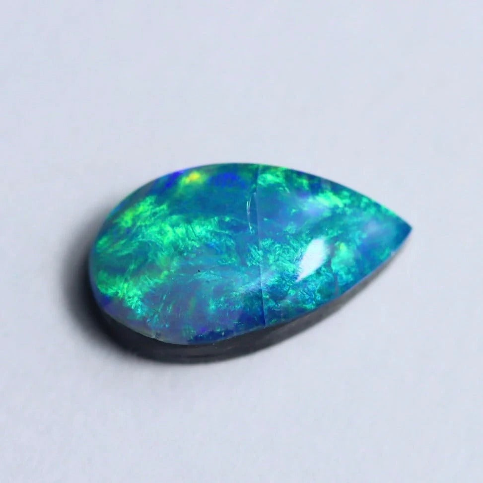 Australian Black Opal Doublet | Lightning Ridge