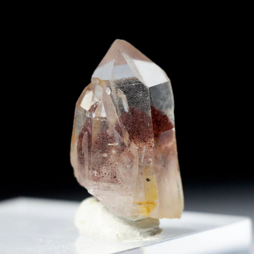 Hematite Phantom Quartz | Indian Quartz Crystal