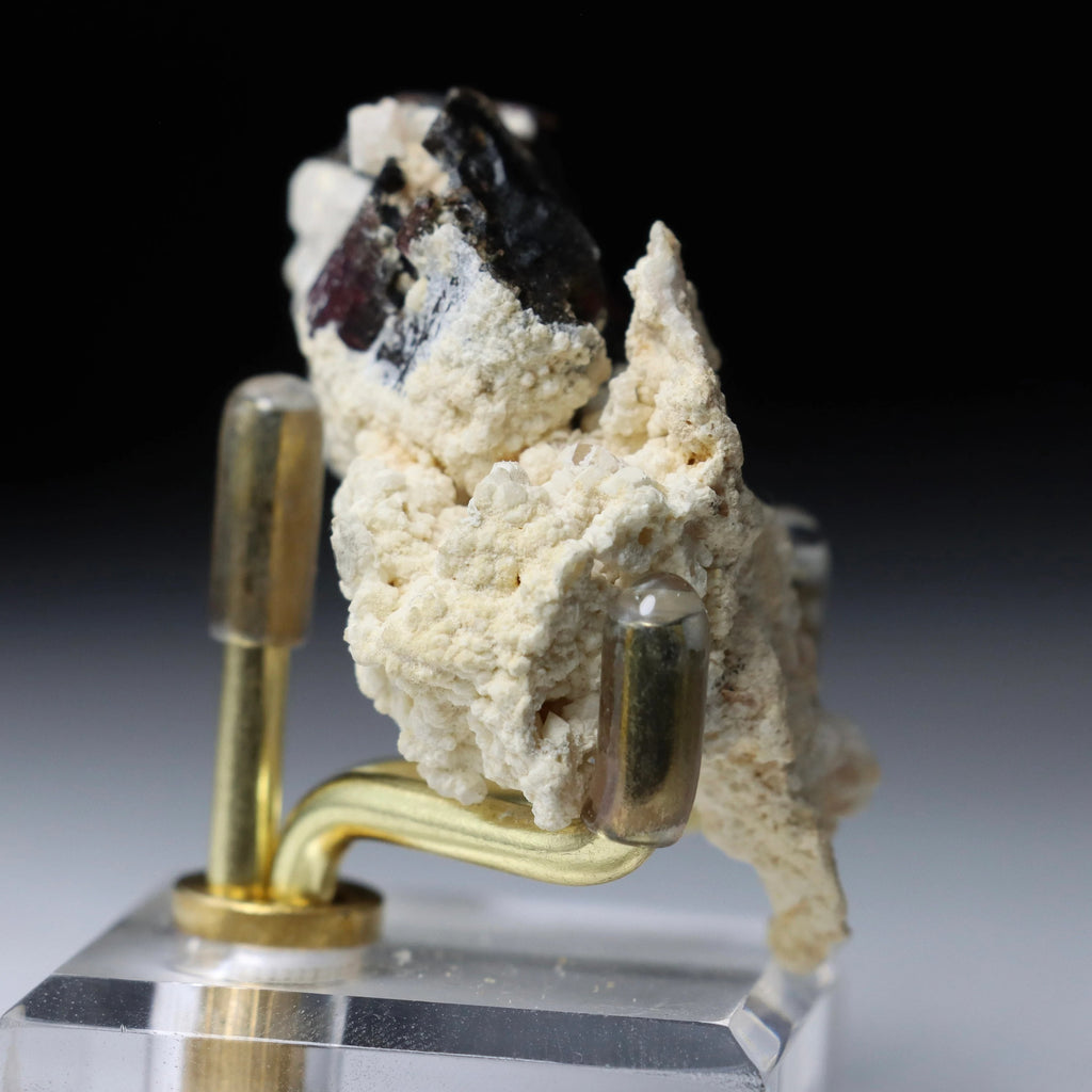 Liddicoatite Tourmaline on Matrix | Madagascar