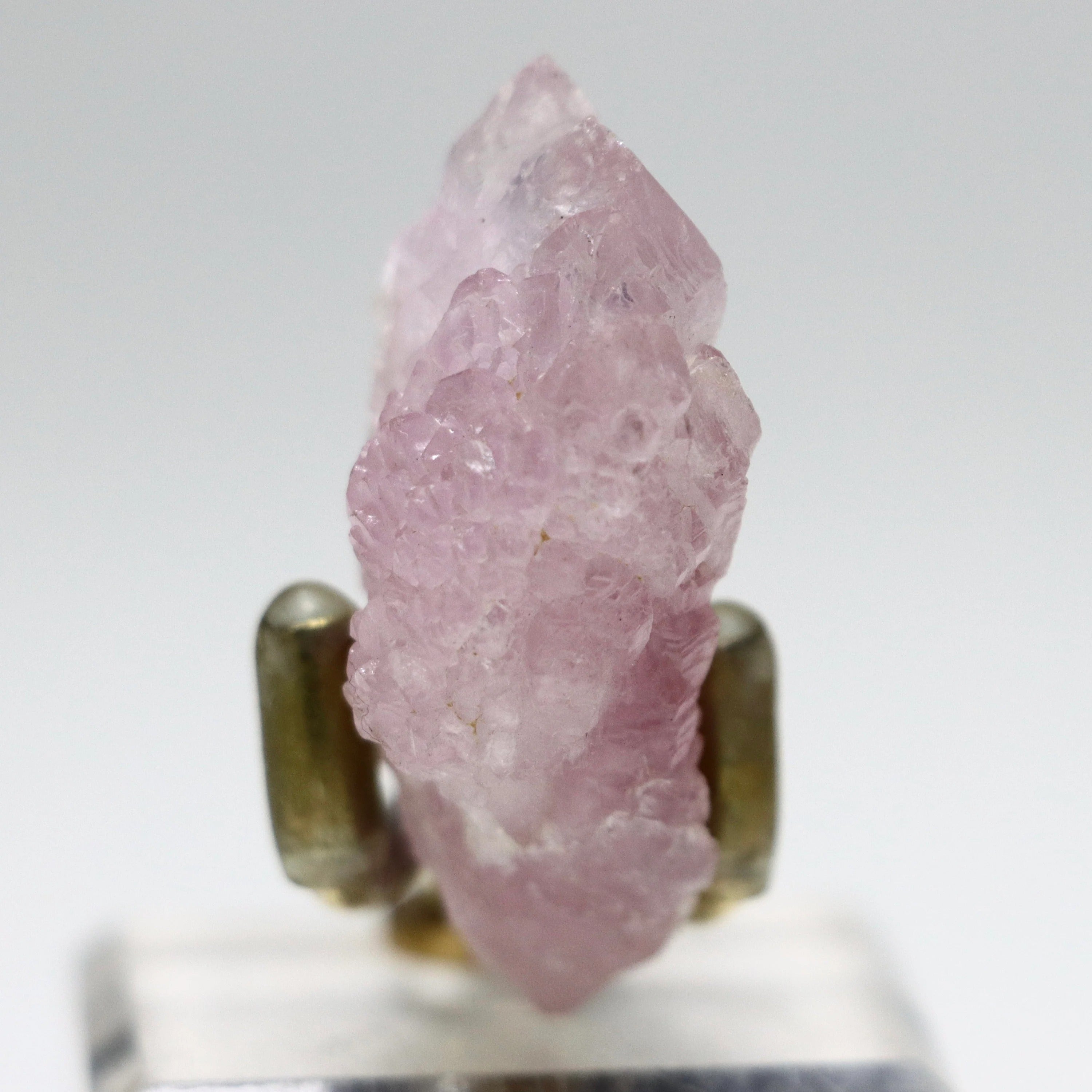 Crystallized Rose Quartz Freeform Tower | Natural Rose Quartz