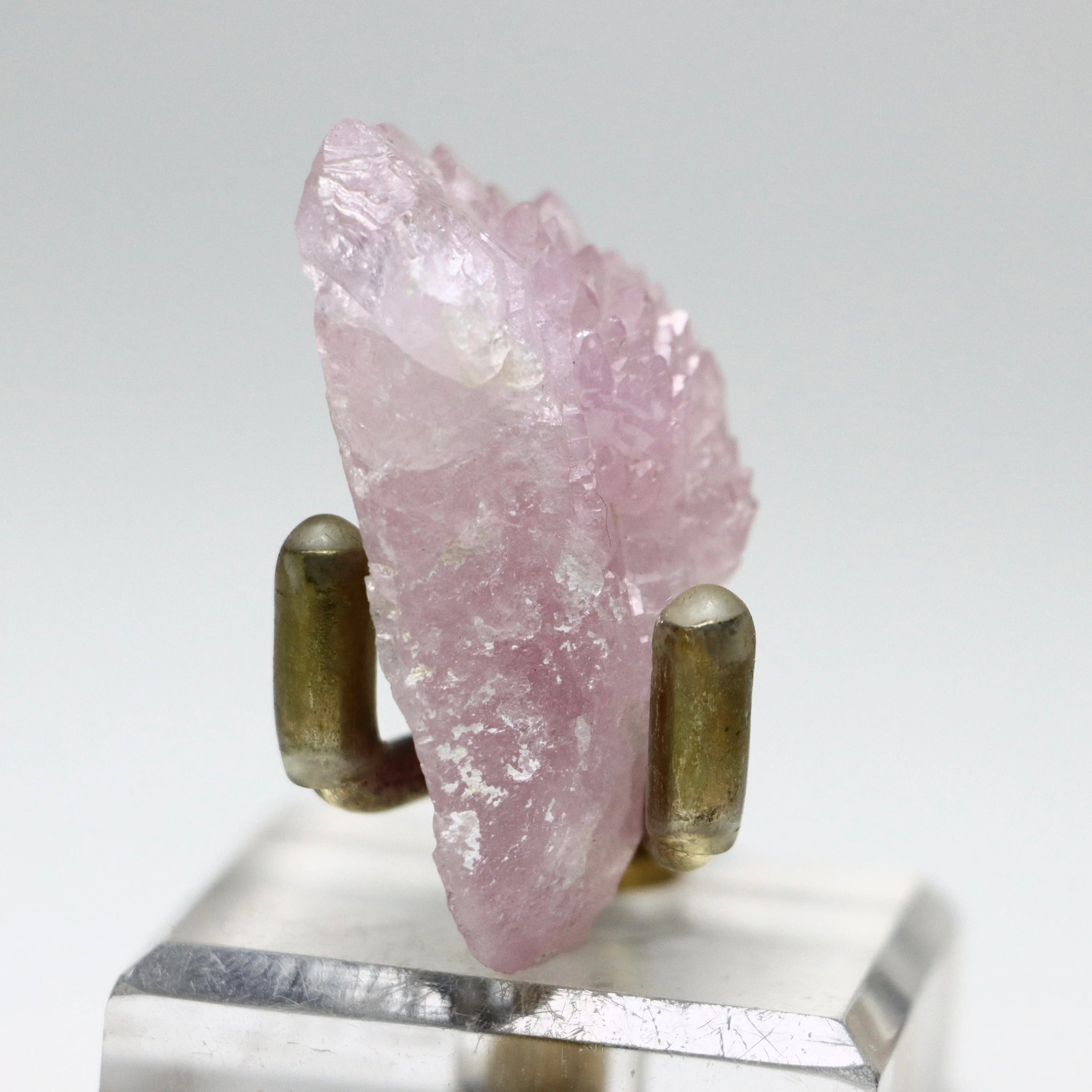 Crystallized Rose Quartz Freeform Tower | Natural Rose Quartz