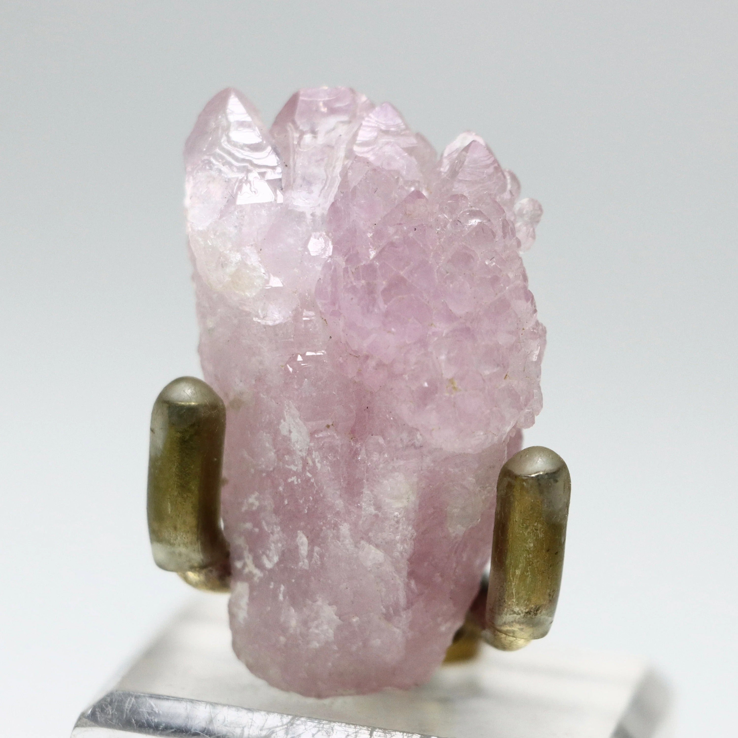 Crystallized Rose Quartz Freeform Tower | Natural Rose Quartz