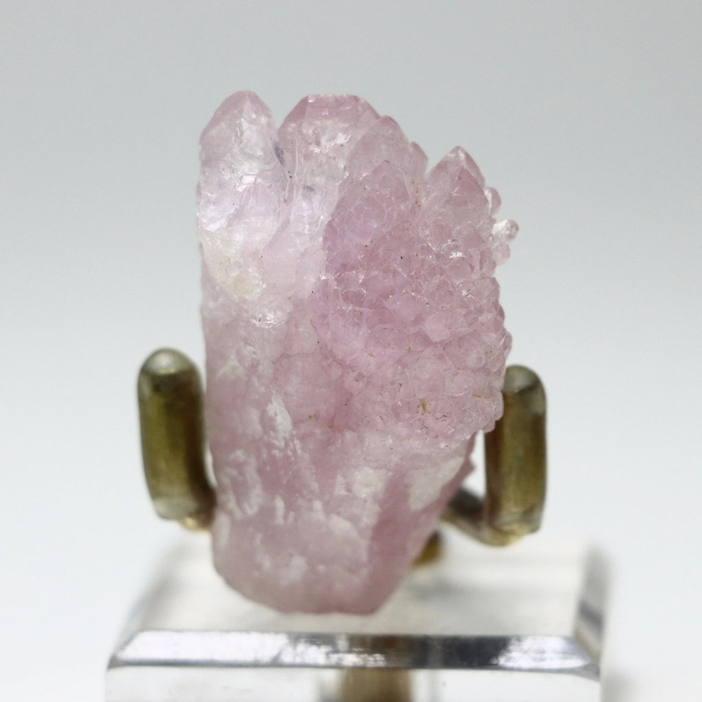 Crystallized Rose Quartz Freeform Tower | Natural Rose Quartz