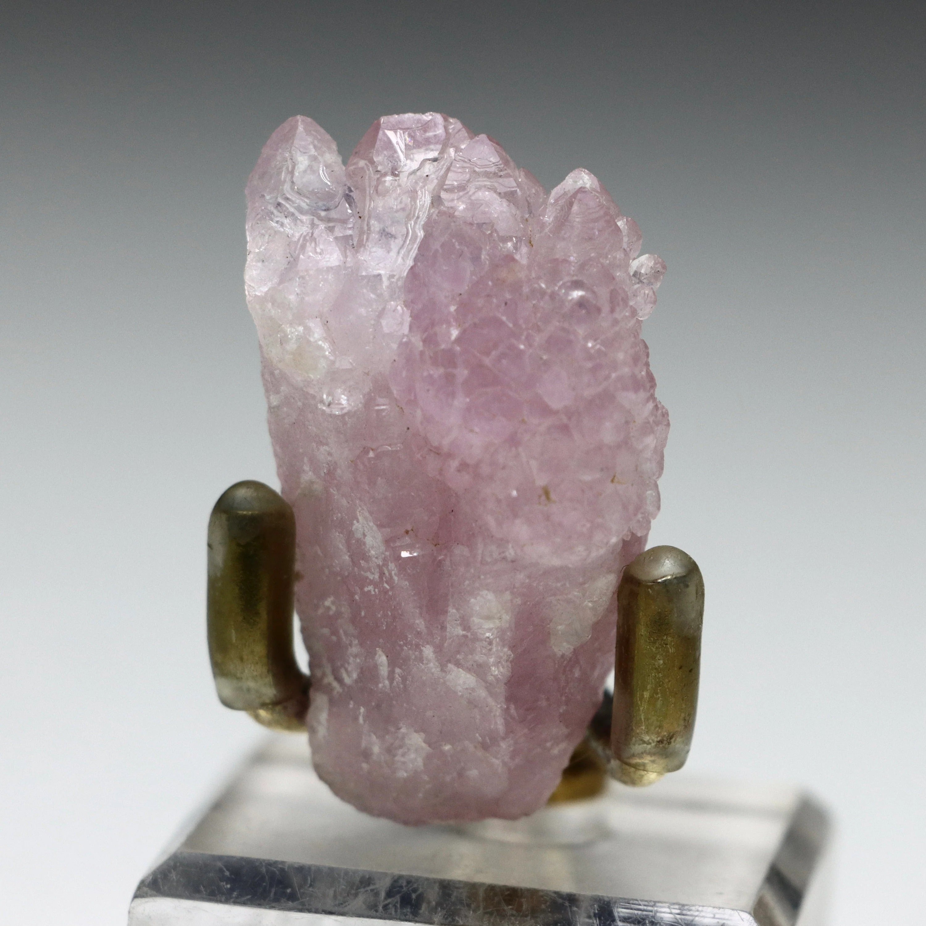 Crystallized Rose Quartz Freeform Tower | Natural Rose Quartz