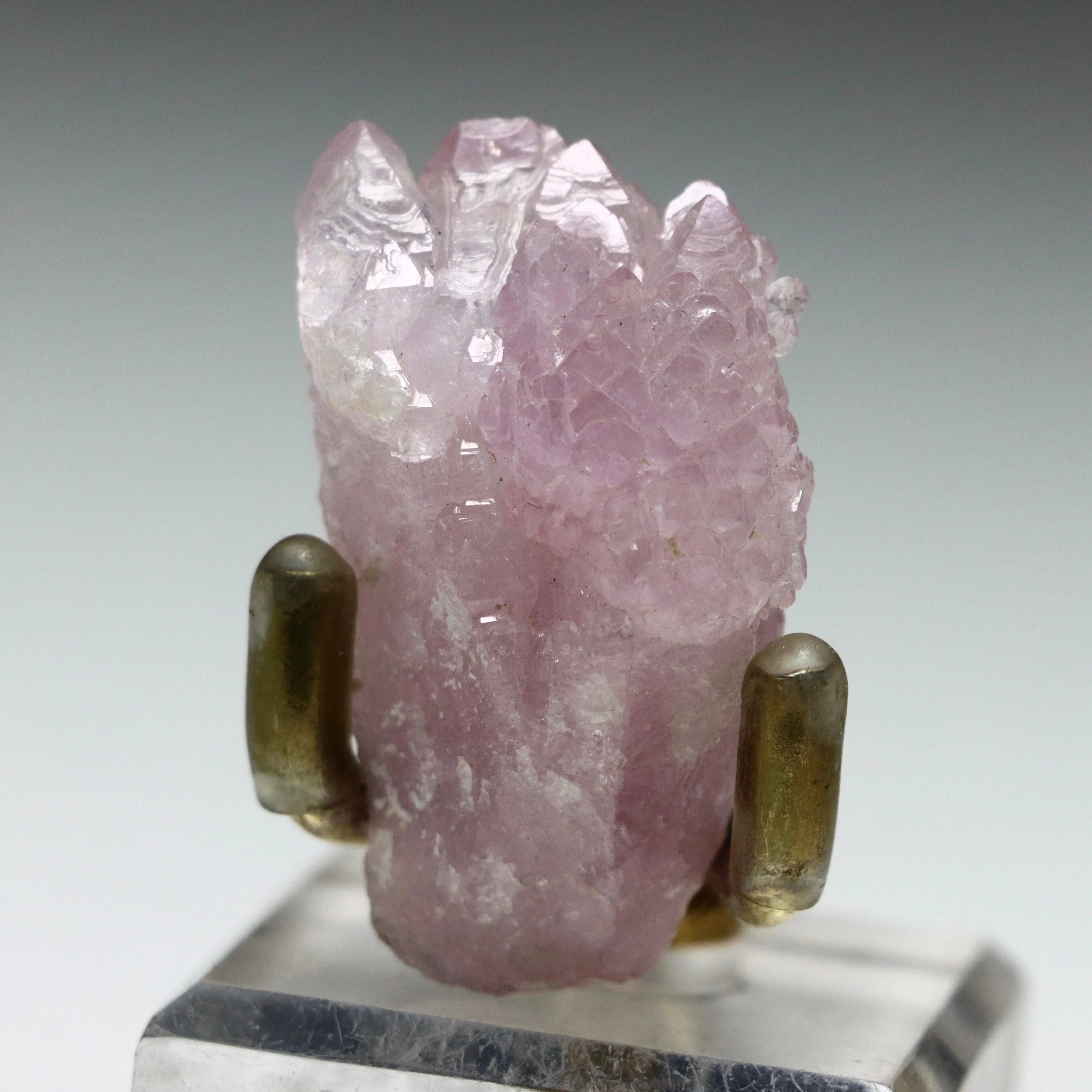 Crystallized Rose Quartz Freeform Tower | Natural Rose Quartz