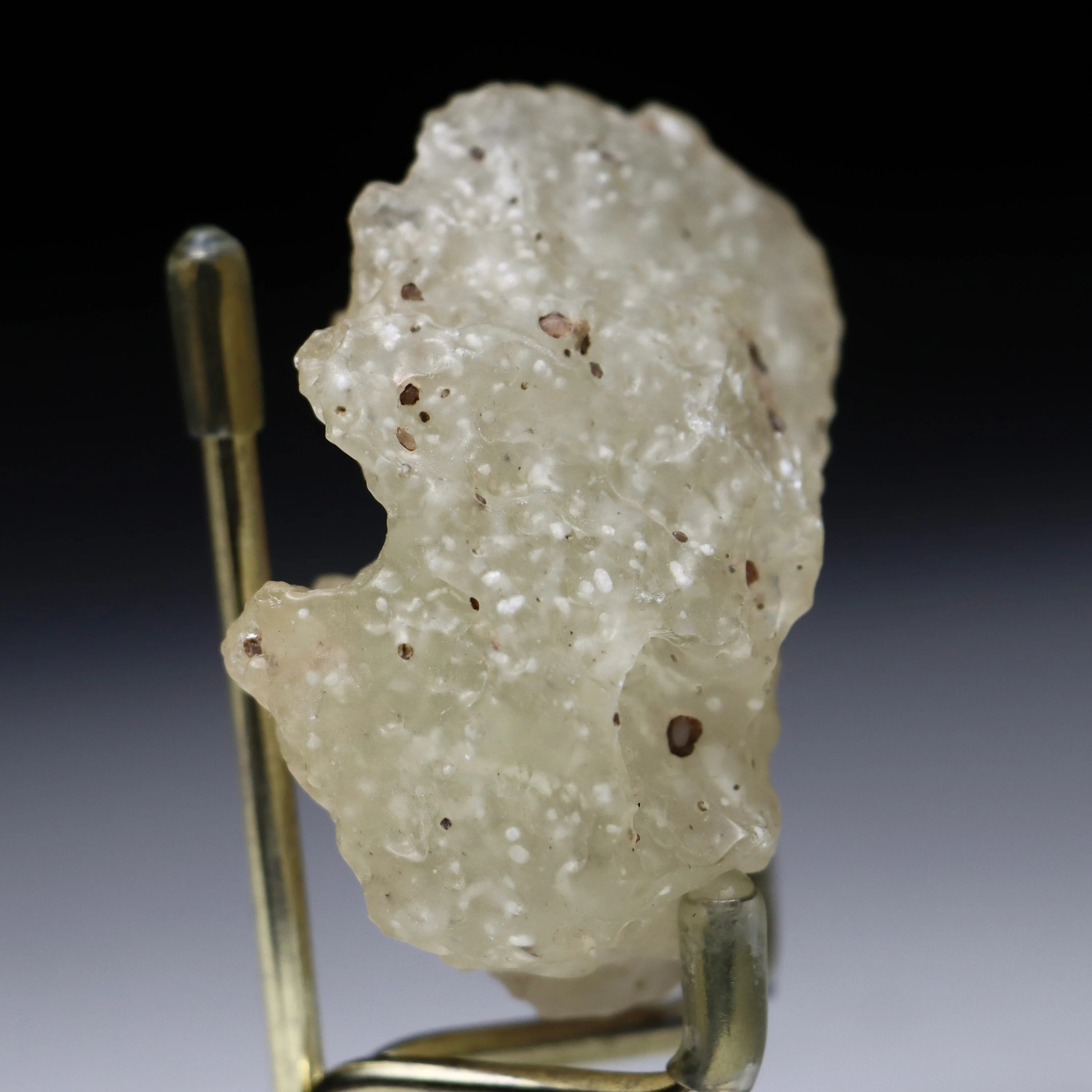 Libyan Desert Glass | Natural Libyan Desert Glass Crystal Rough | Rare Impact Glass Mineral Specimen