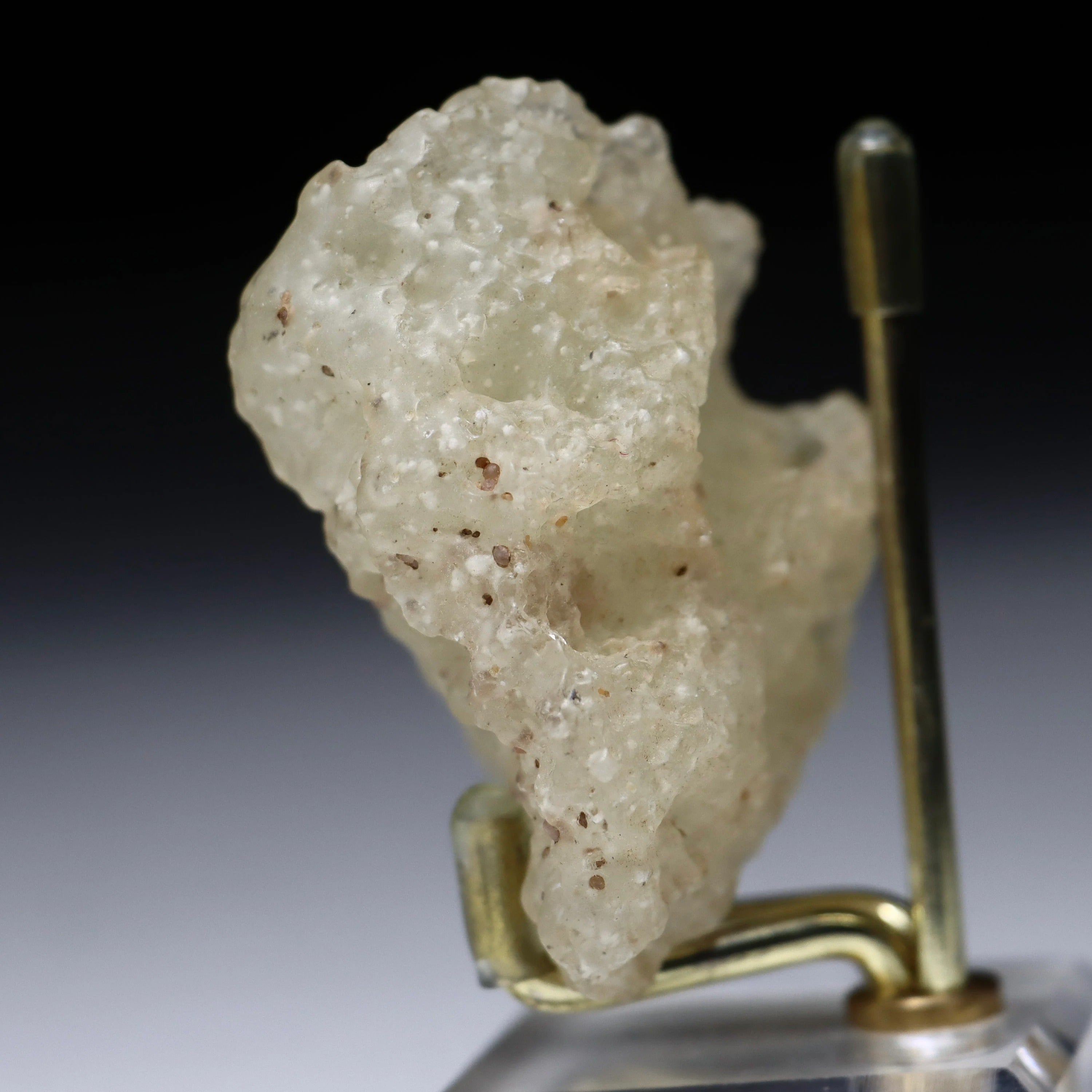 Libyan Desert Glass | Natural Libyan Desert Glass Crystal Rough | Rare Impact Glass Mineral Specimen