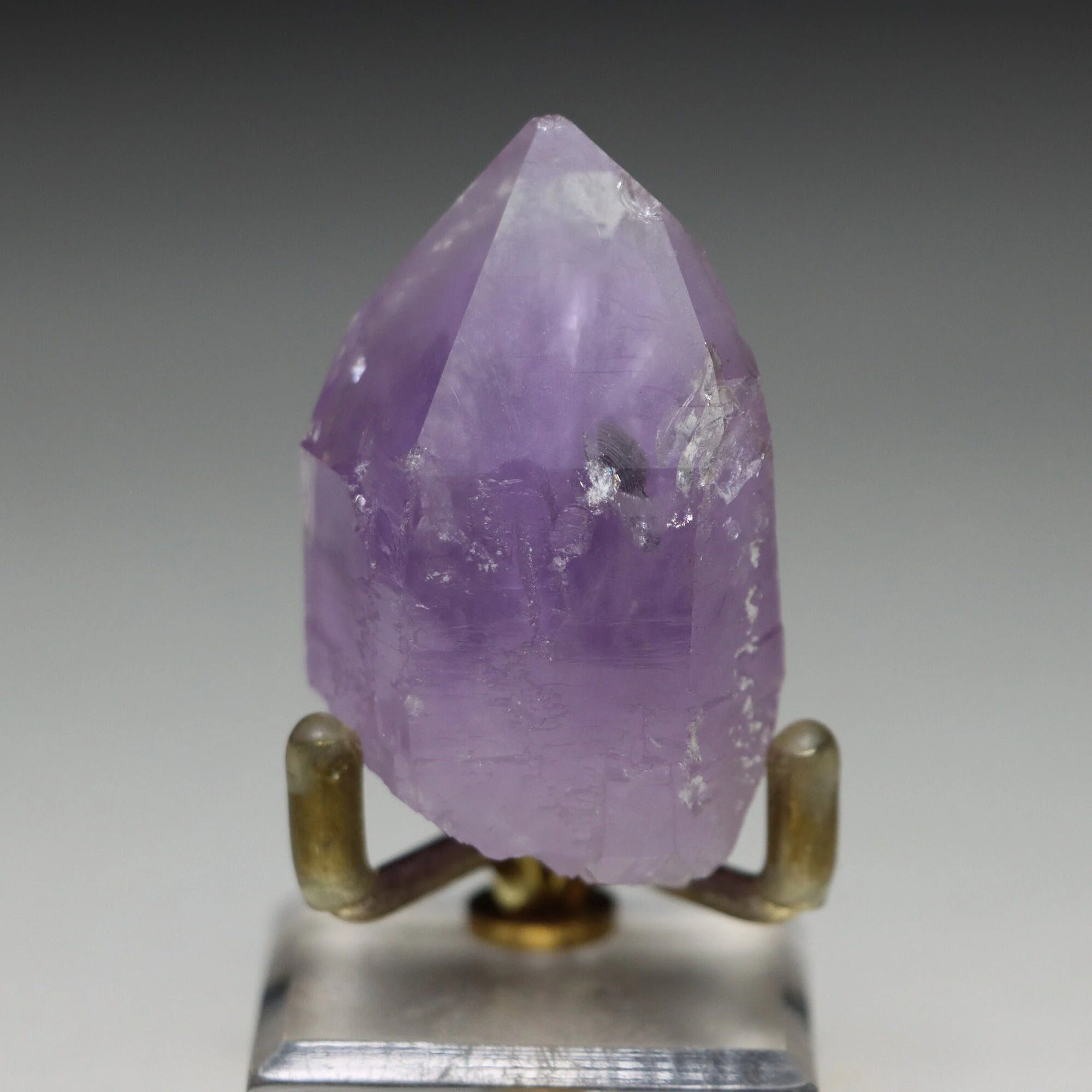Rare Chinese Amethyst Crystal | Natural Amethyst Point with Phantom Growth