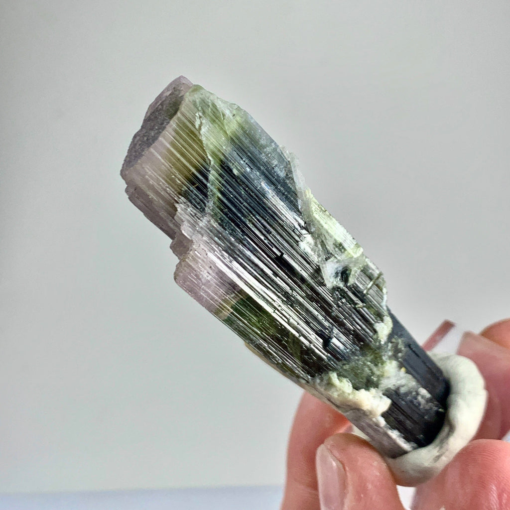 Tourmaline with Feldspar | Natural Tourmaline Mineral Specimen
