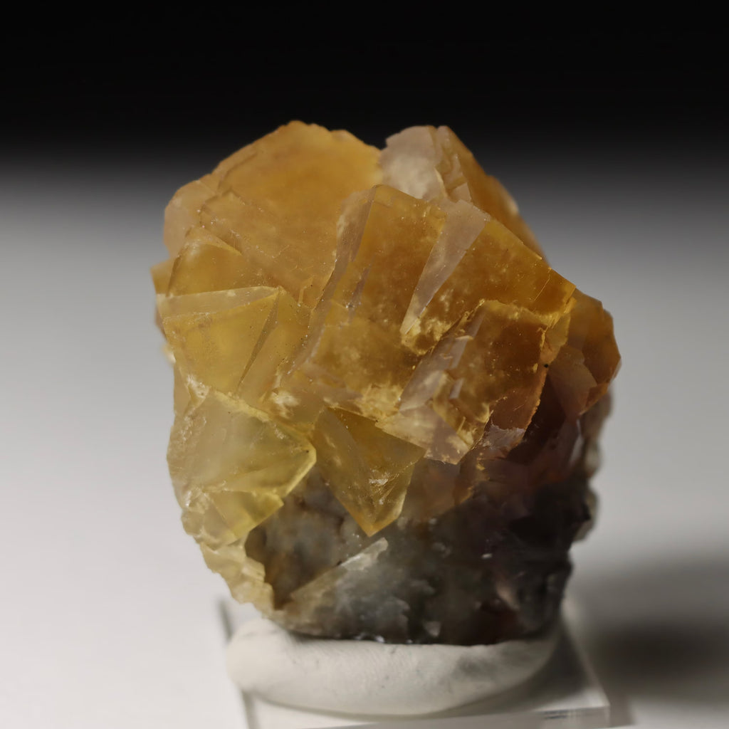 Yellow Fluorite on Matrix | Anhui China