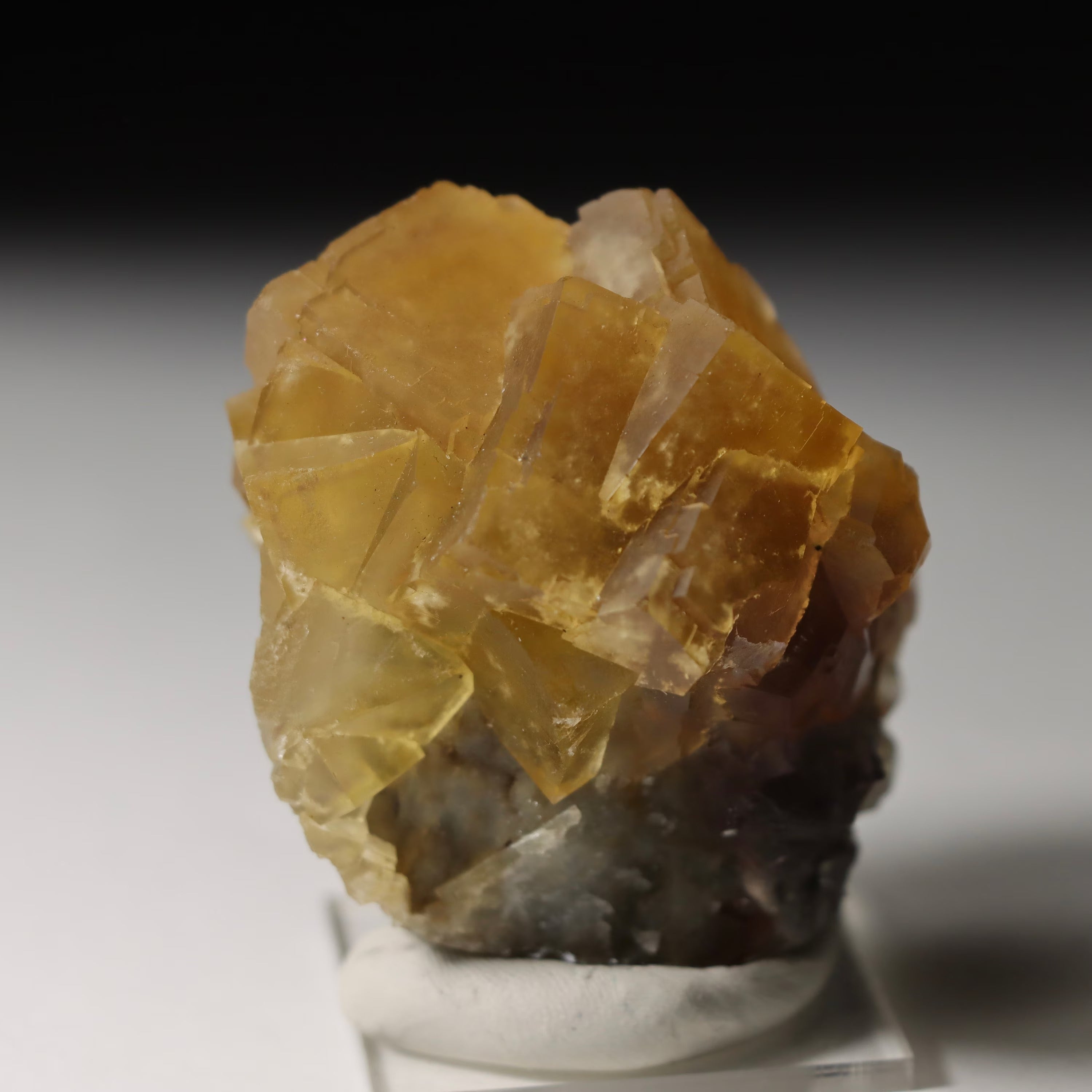 Yellow Fluorite on Matrix | Anhui China