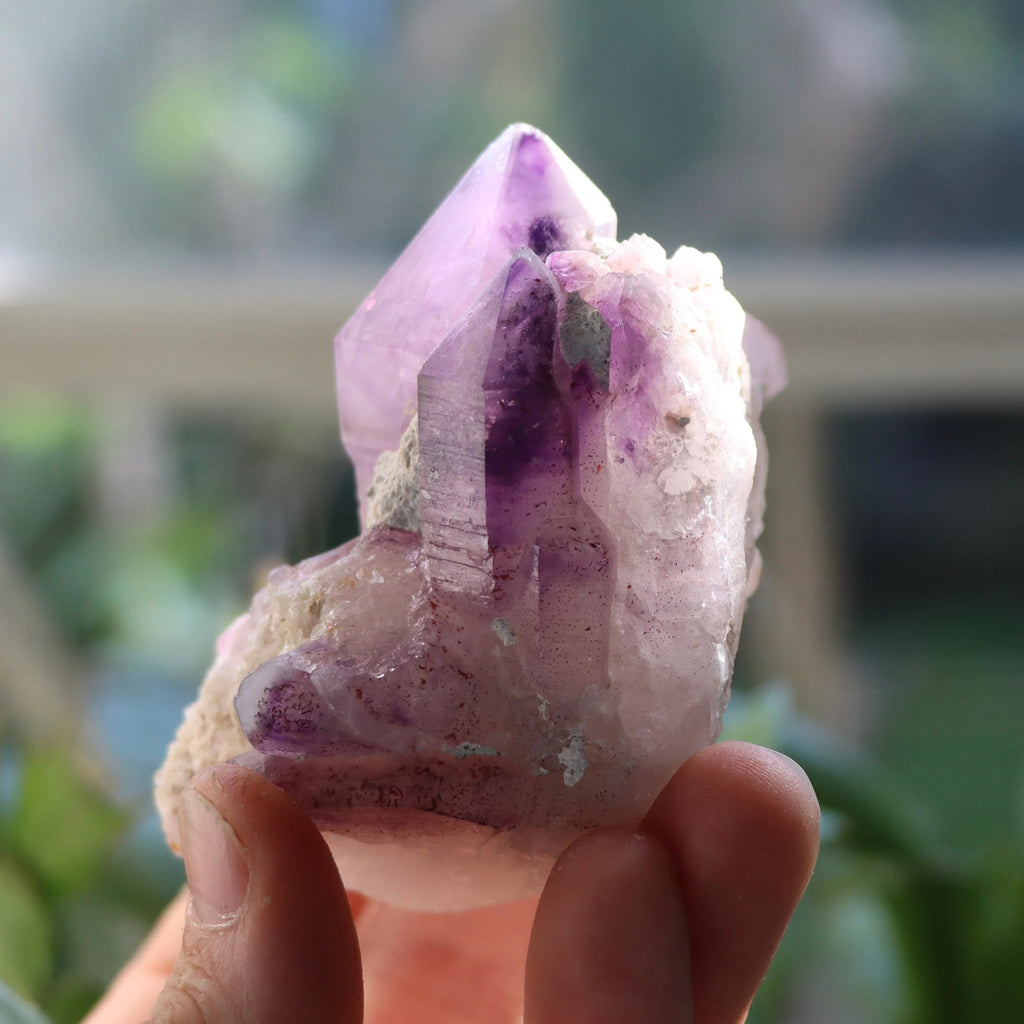 Phantom Brandberg Amethyst on Matrix | Namibia