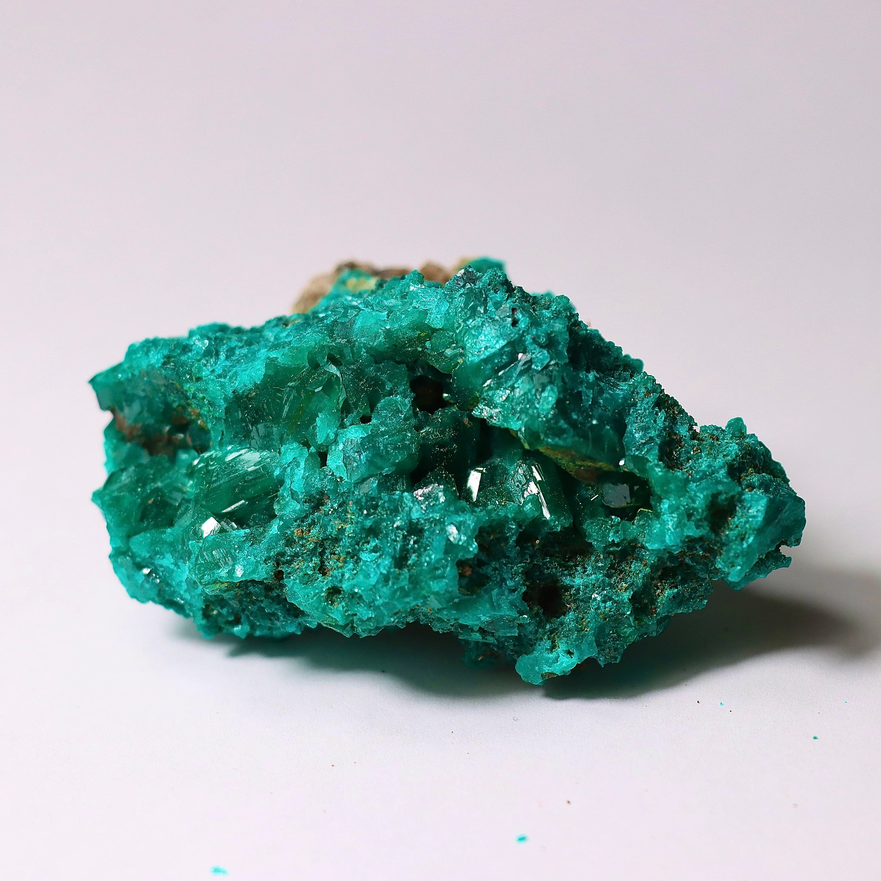 Dioptase with Mimetite Specimen