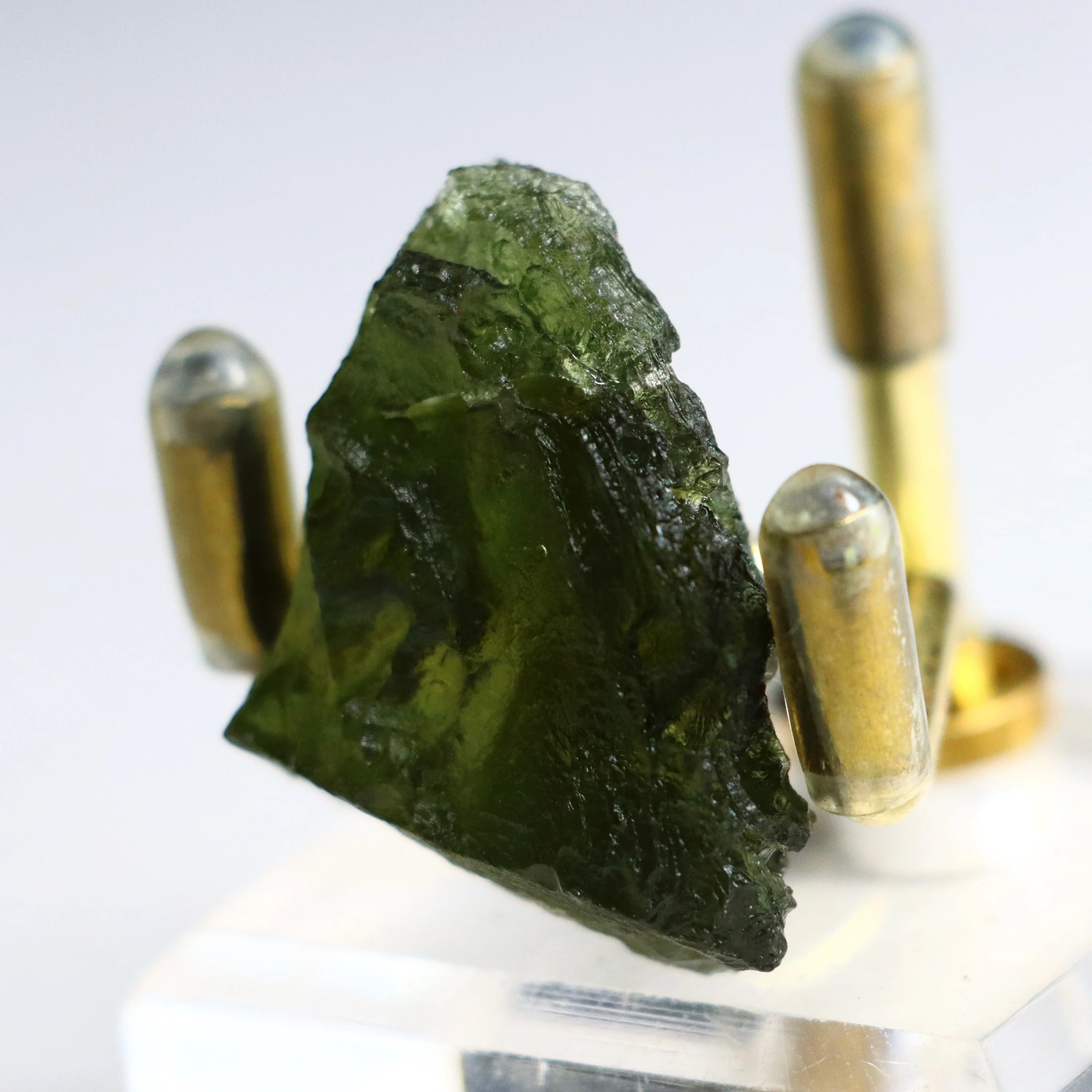 High Grade Moldavite | Czech Moldavite Rough Crystal