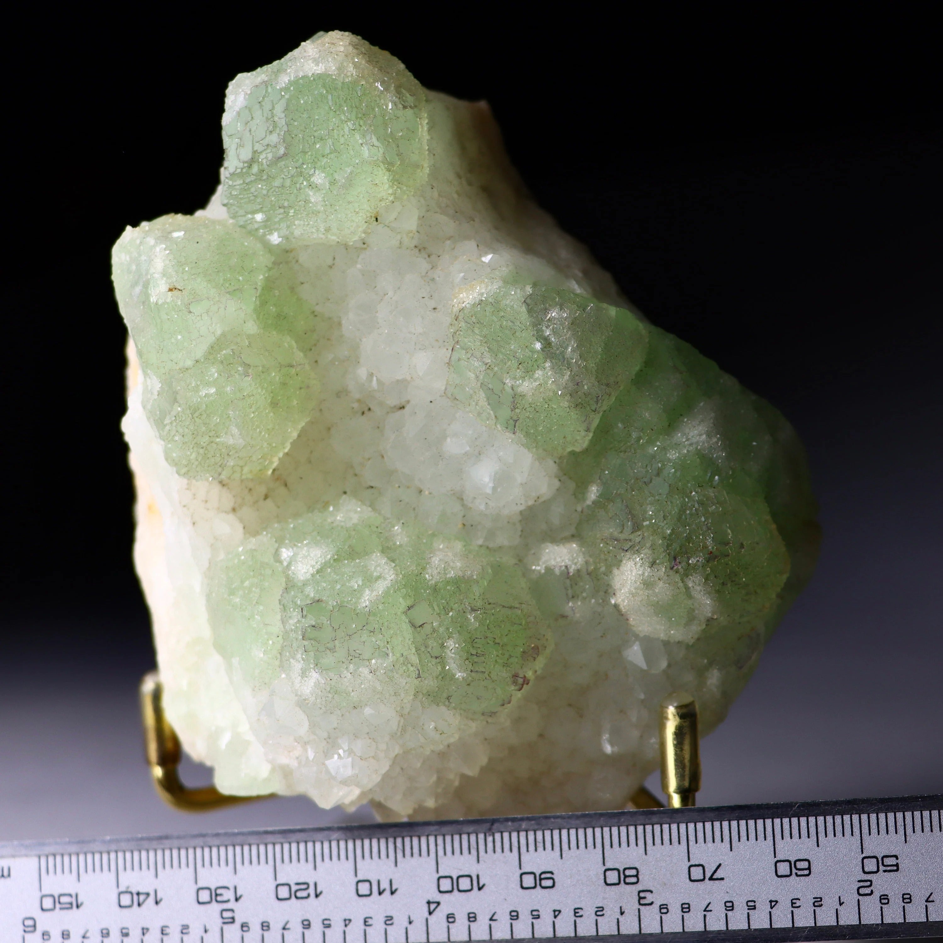 Fluorite with Druzy Quartz | Taolin Mine China
