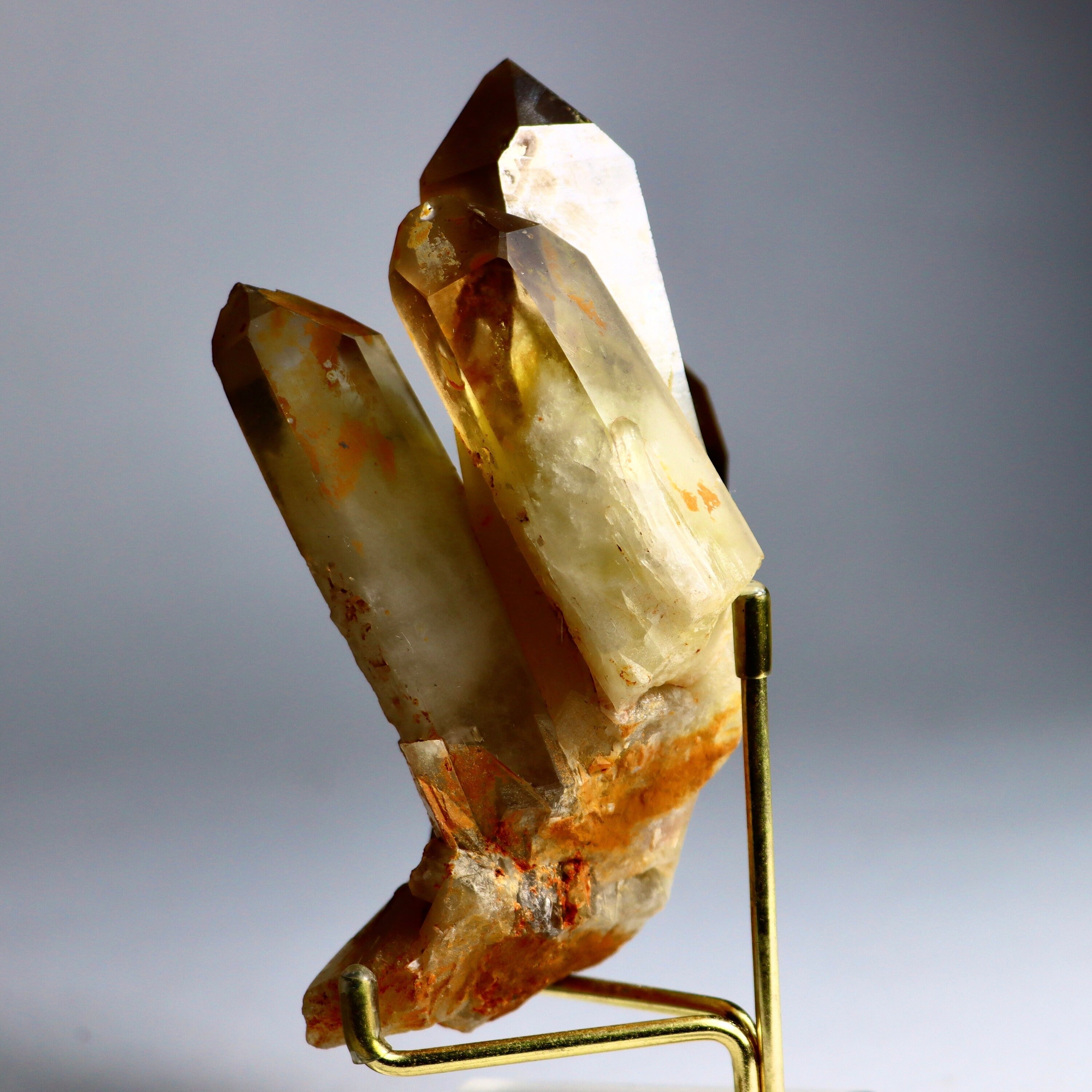 Natural Citrine Point | Quartz Mineral Specimen