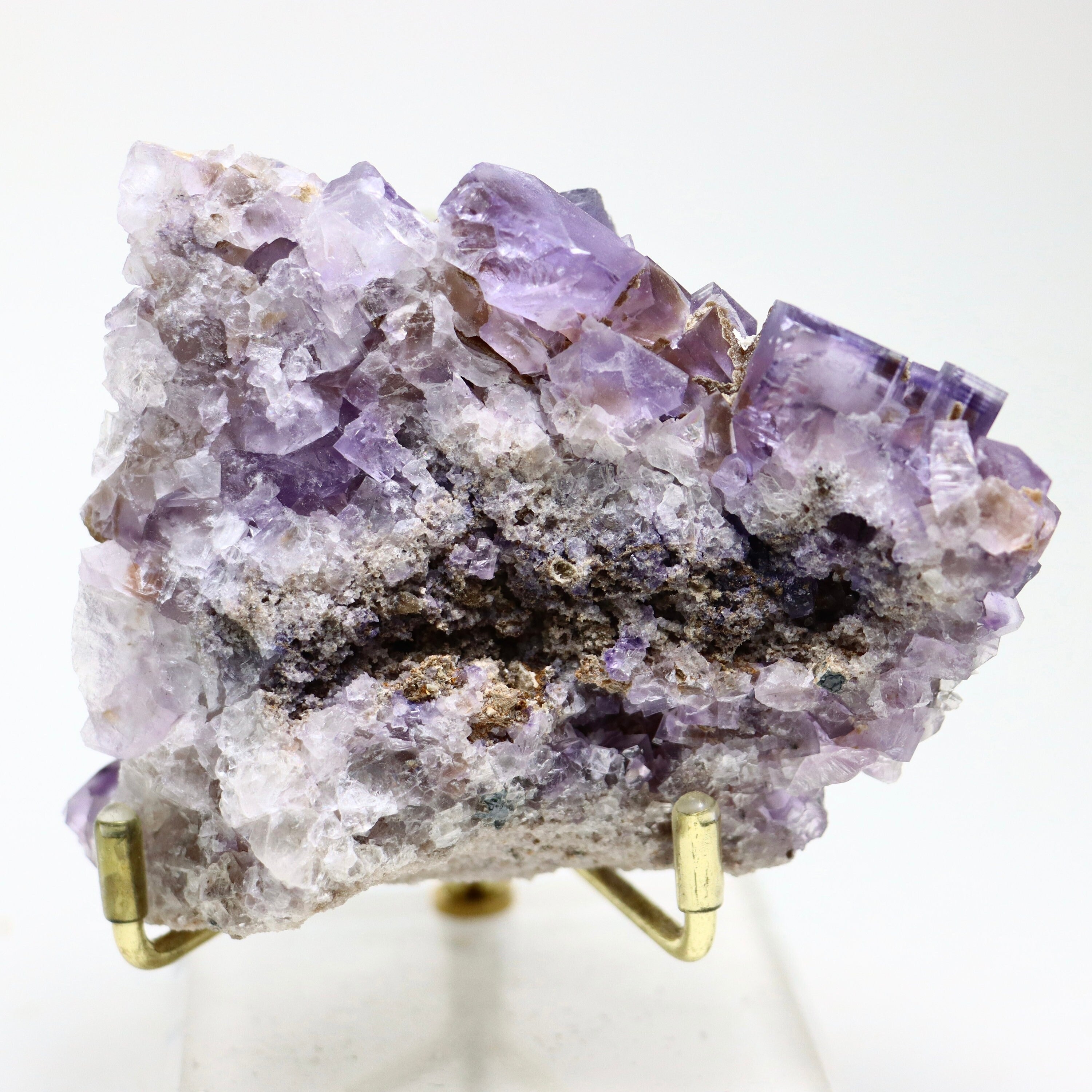 Purple Illinois Fluorite Cube | Classic Cubic Fluorite from Hastie’s Quarry