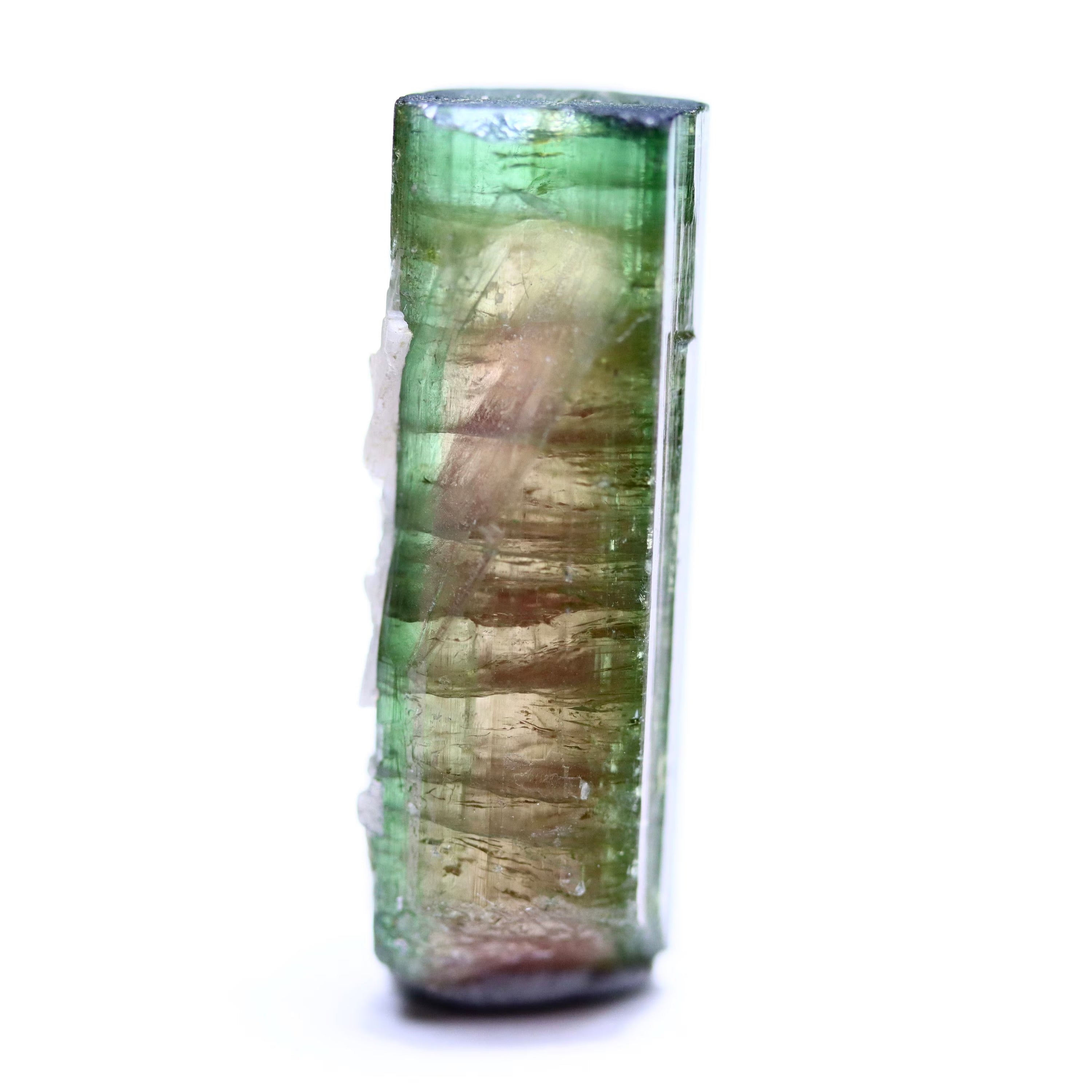Raw Watermelon Tourmaline Crystal