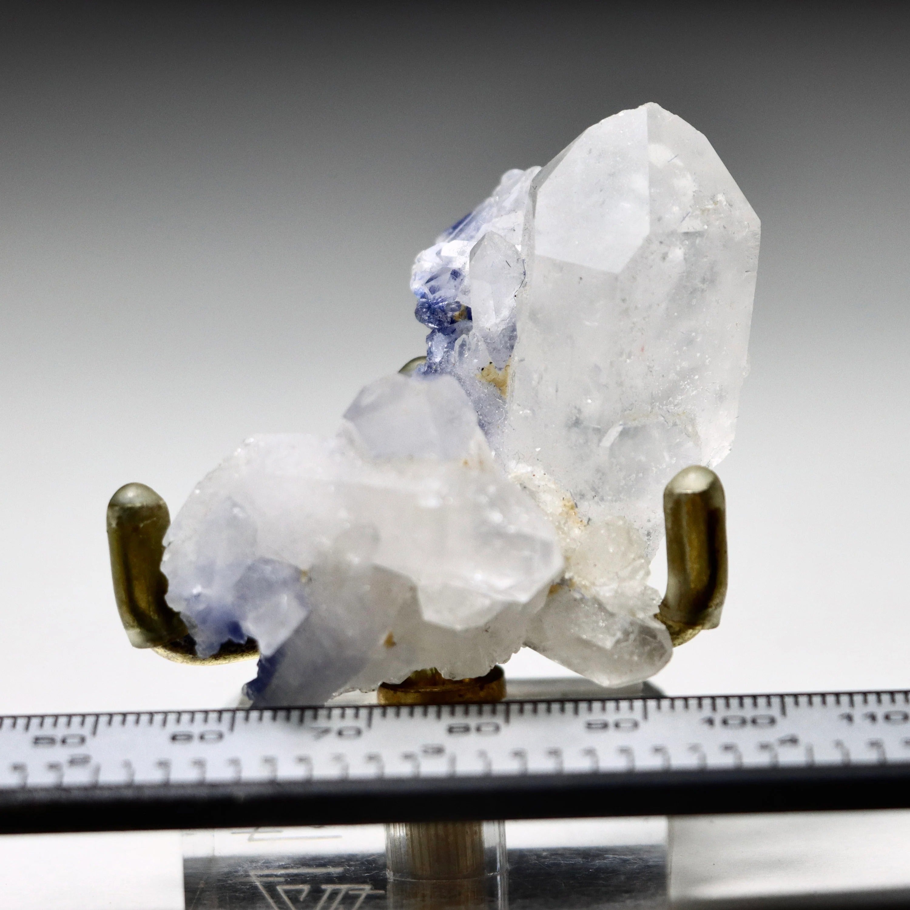 Dumortierite in Quartz Crystal | Bahia Brazil
