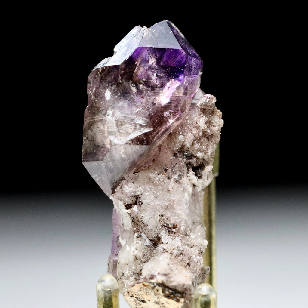 Elestial Smoky Amethyst Scepter (Double Terminated)